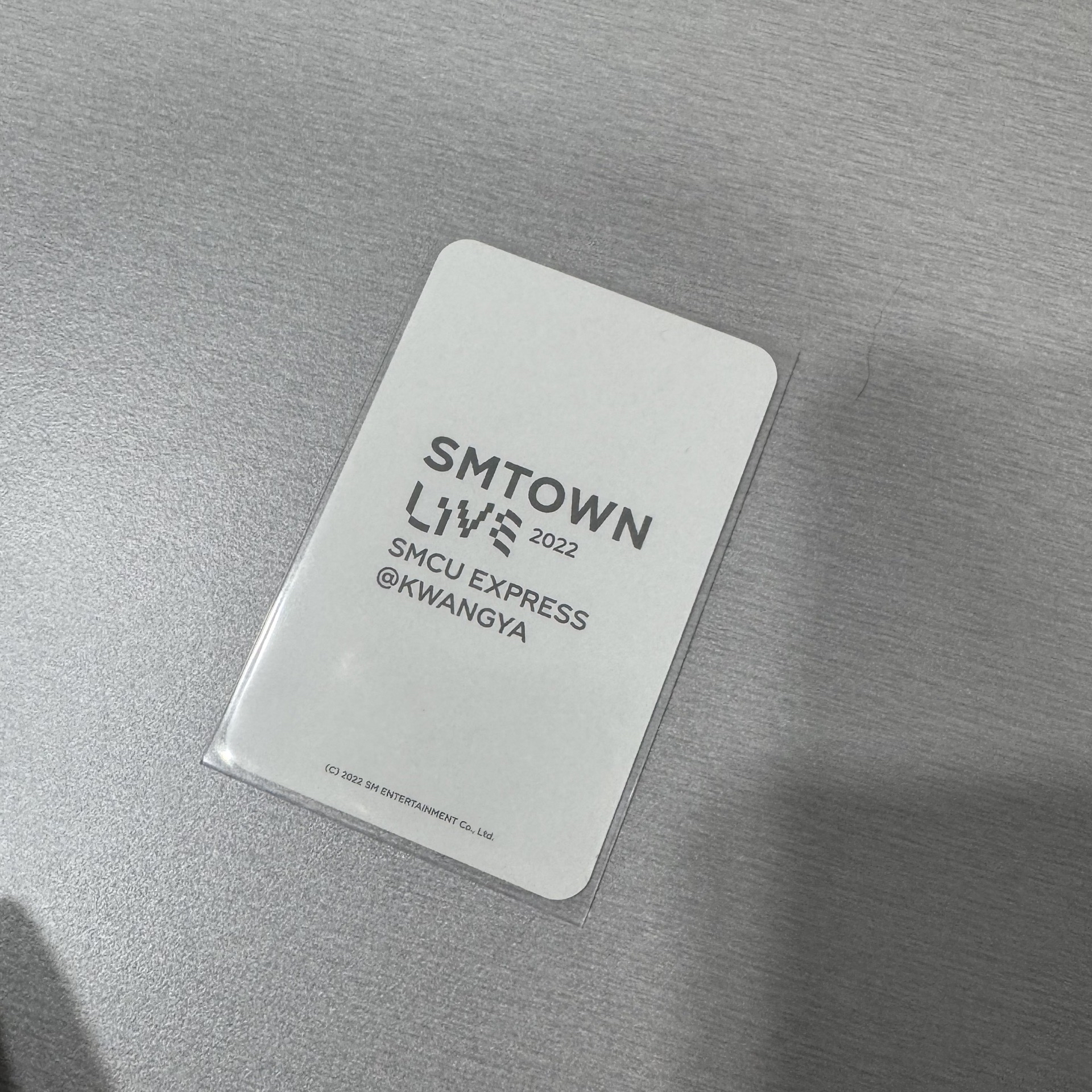 2022 SMCU NCT dream 徽章 周邊 小卡 SMTOWN 渽民