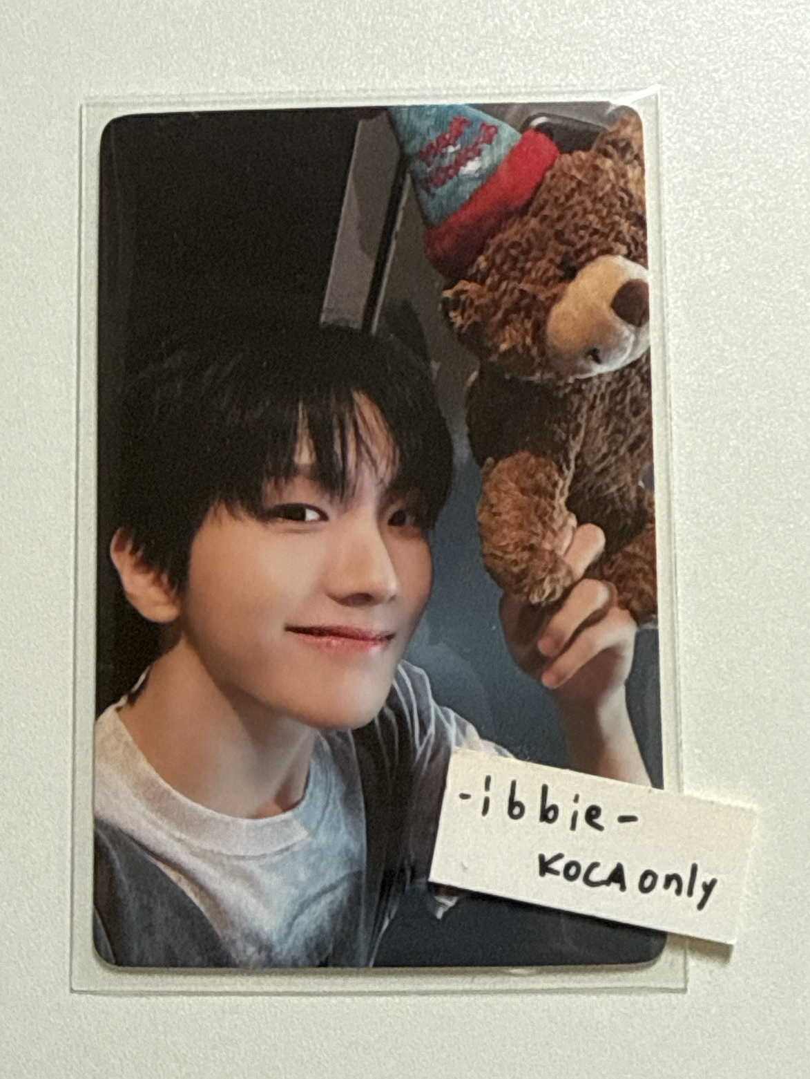 BOYNEXTDOOR 金雲鶴 yzy抱熊 一卡一專