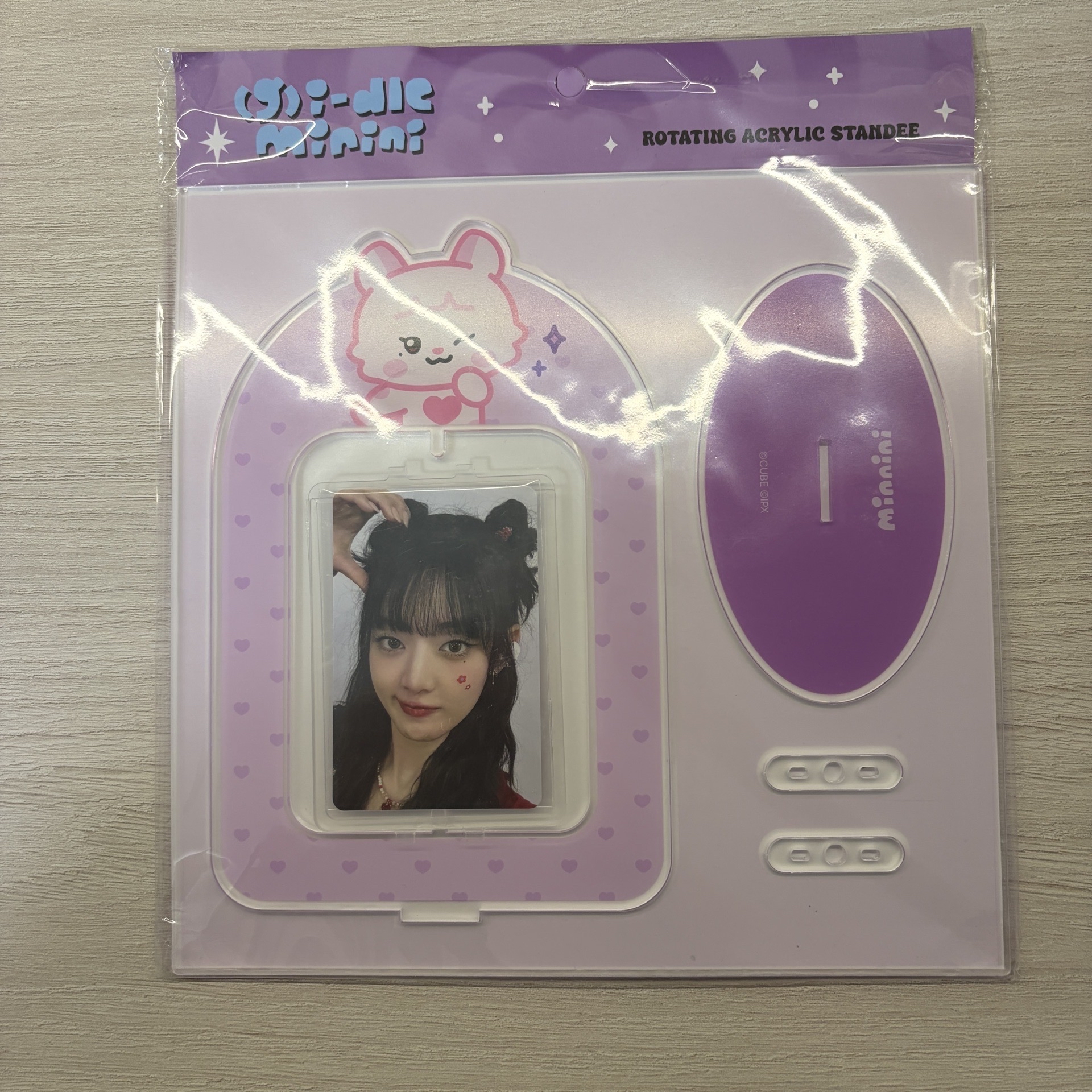 迷七 快閃周邊 妮旋轉立牌含小卡（全新未拆）