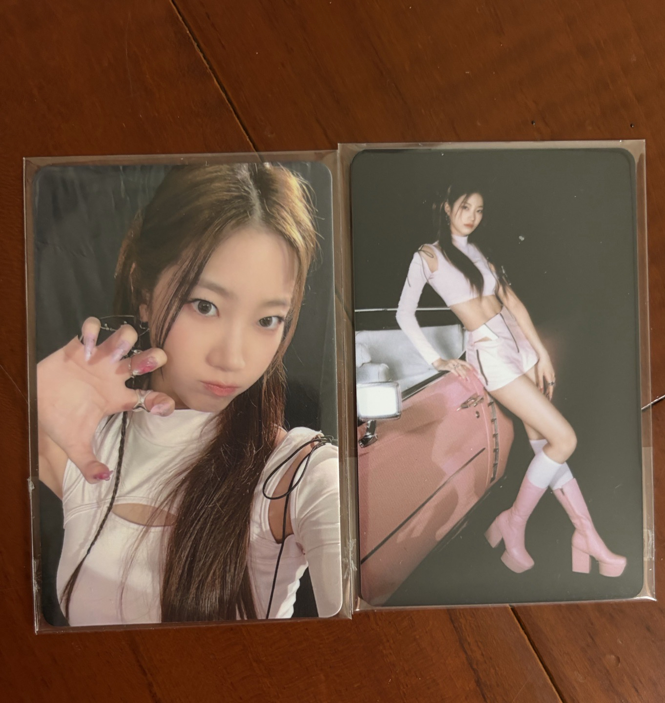 Perfect Night QQ音樂 特典卡 完美夜 Q音葉 兩張一組