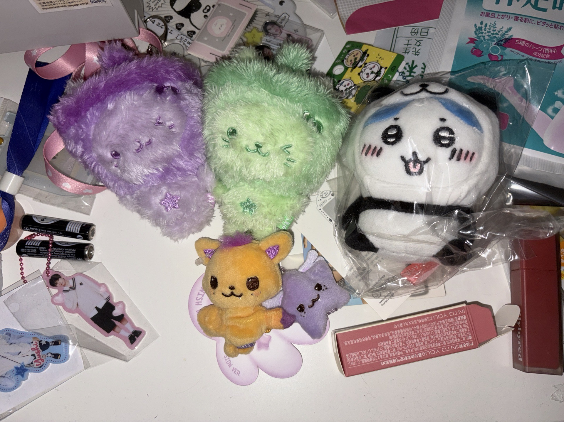 出清 yushi彩娃 sion手指娃 小八熊貓