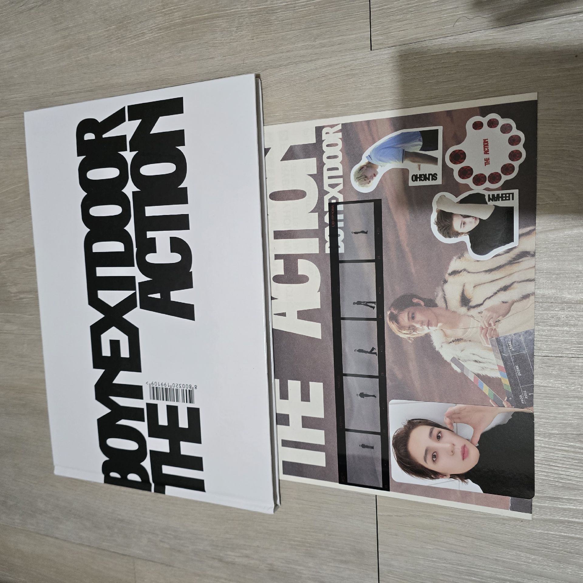 ［已拆］BOYNEXTDOOR Hollywood Action 專輯 白色版 李涵