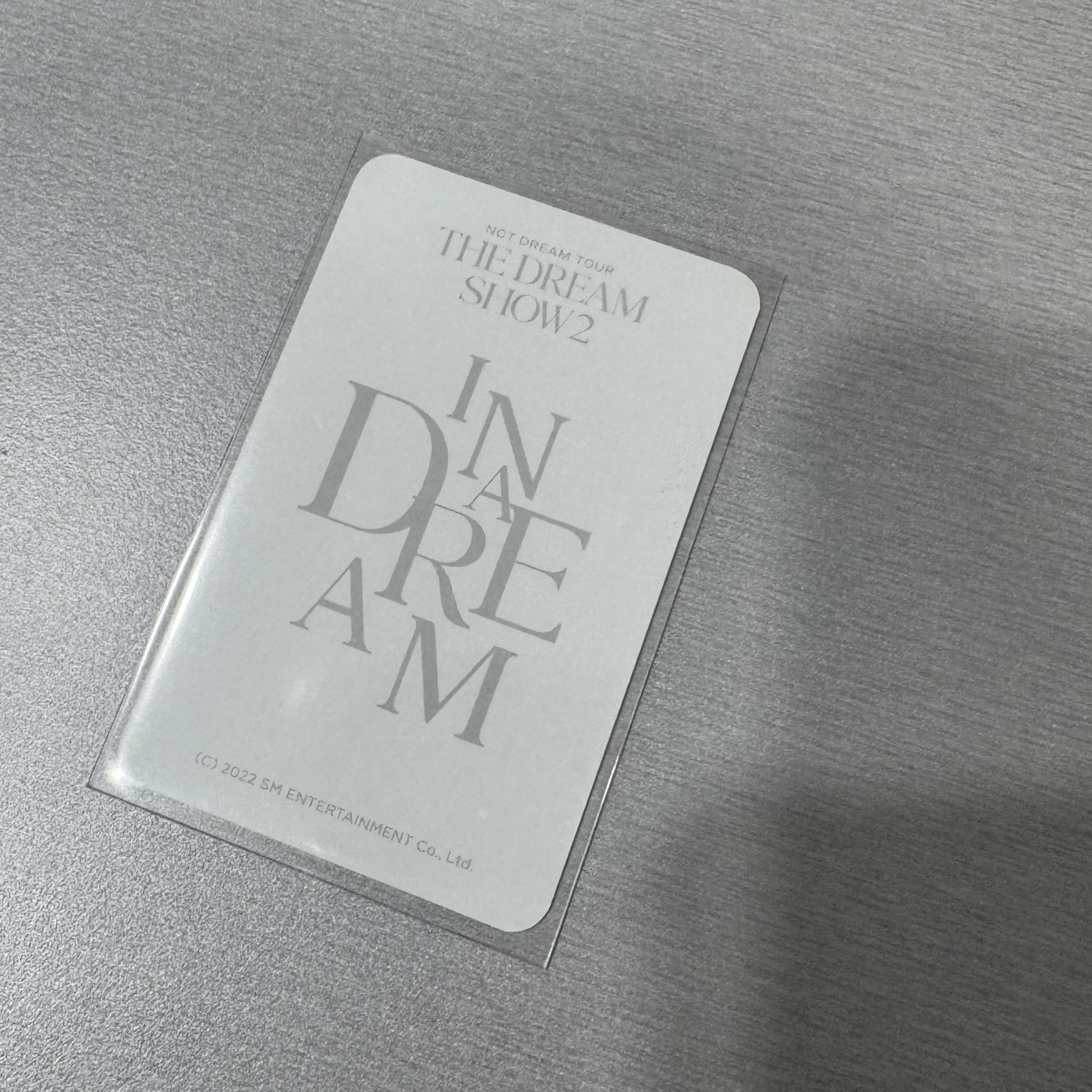 NCT Dream 夢秀2 周邊 小卡 渽民 Dream Show2 演唱會