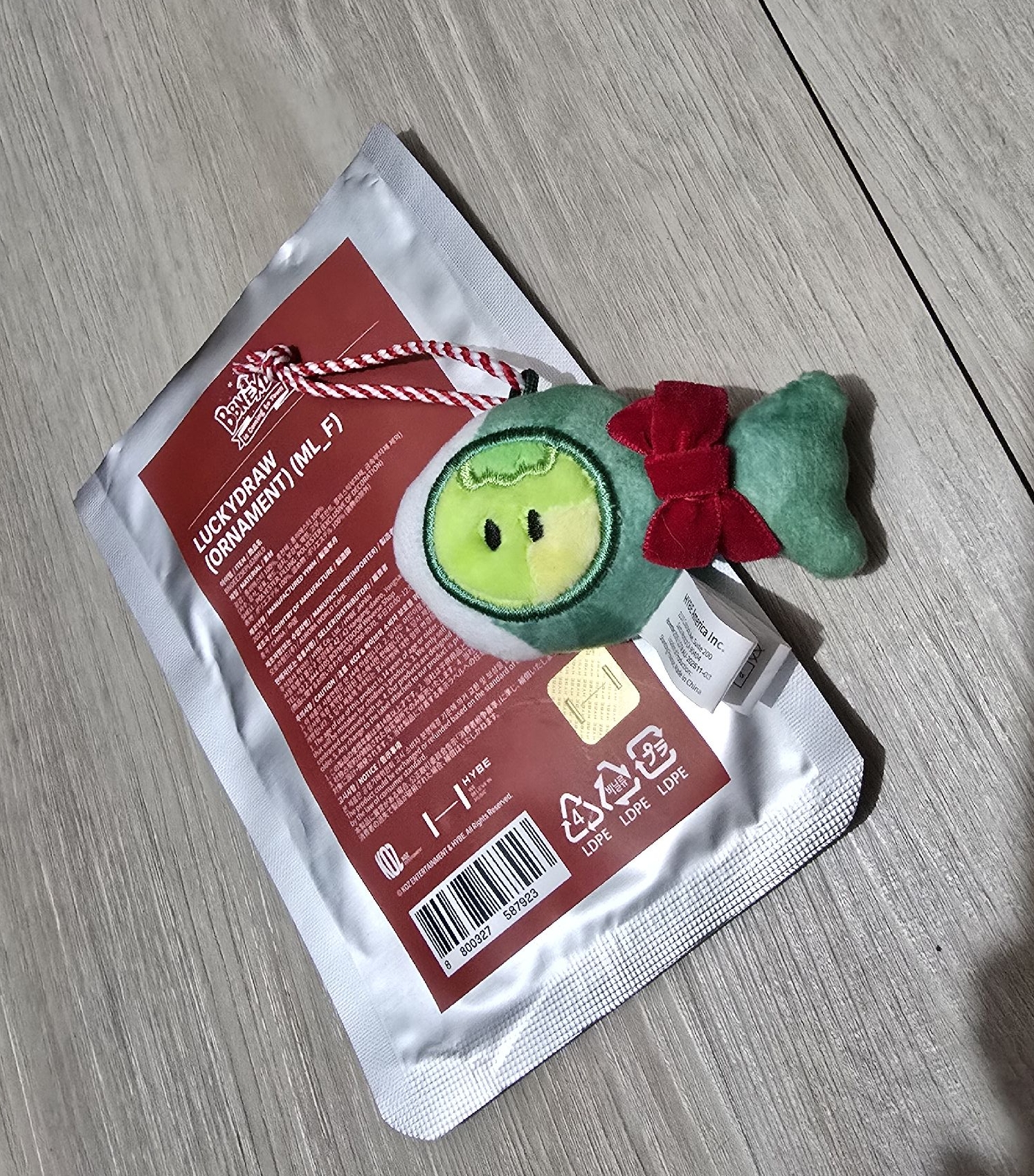 ［全新］BOYNEXTDOOR BBNEXDO 聖誕隨機吊飾 成淏 李涵 weverse