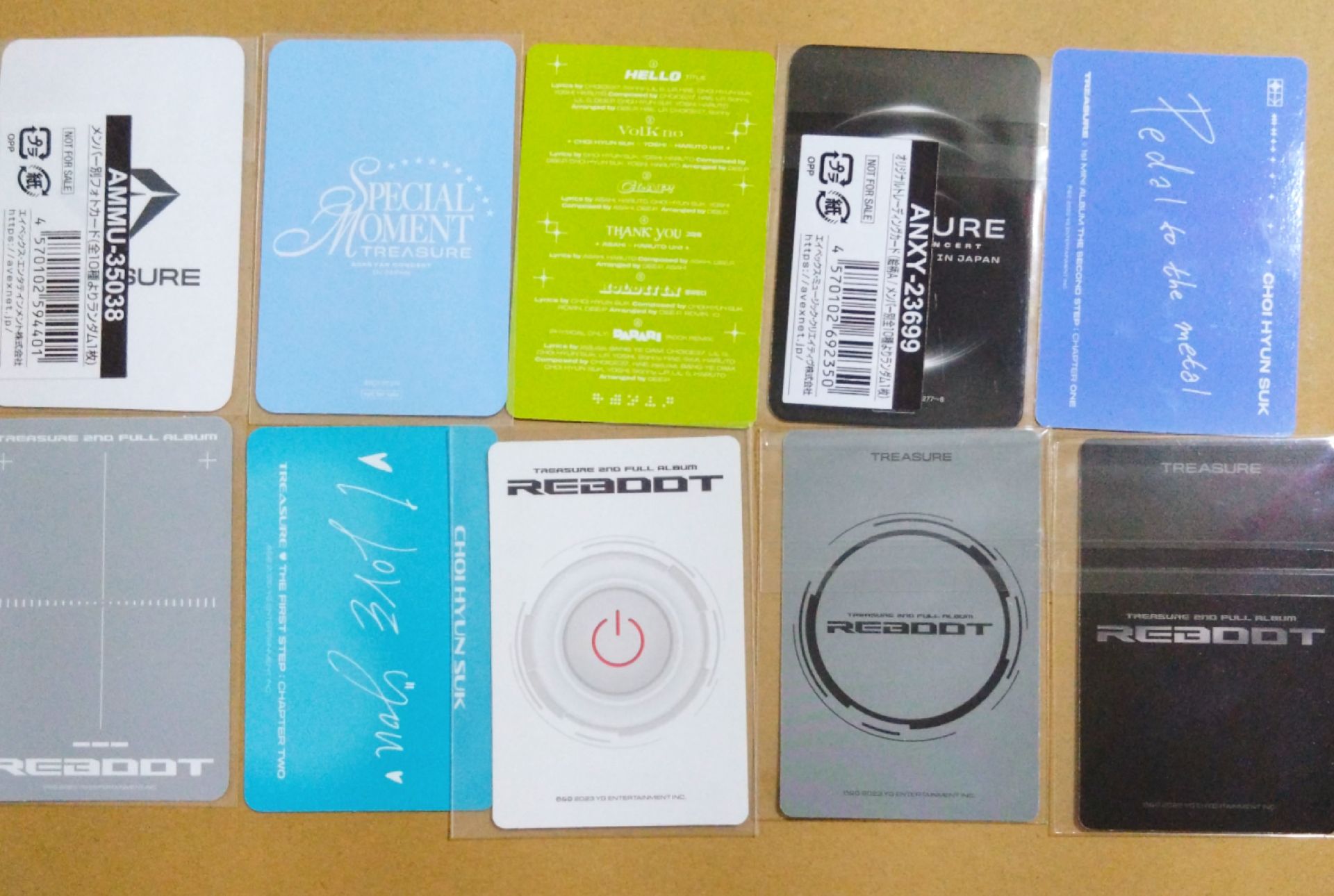 Treasure | 崔玹碩 小盤出 DVD 小卡 mumo特典卡 