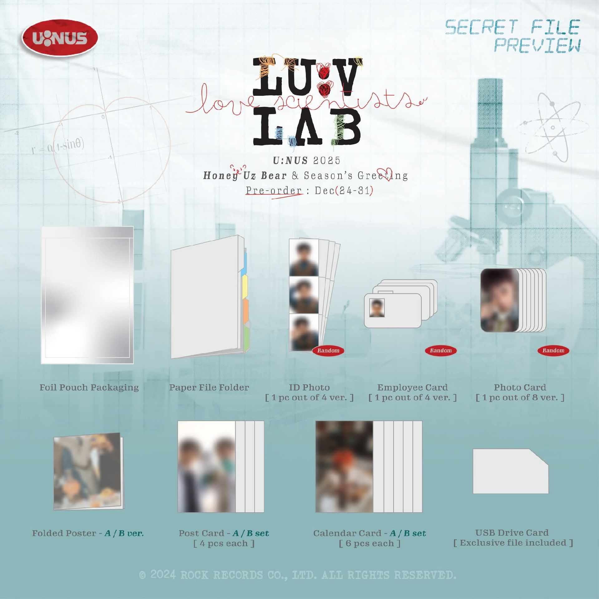 2025 [𝙻𝚄:𝚅 𝙻𝙰𝙱] 哈尼Uz熊 & Season's Greetings