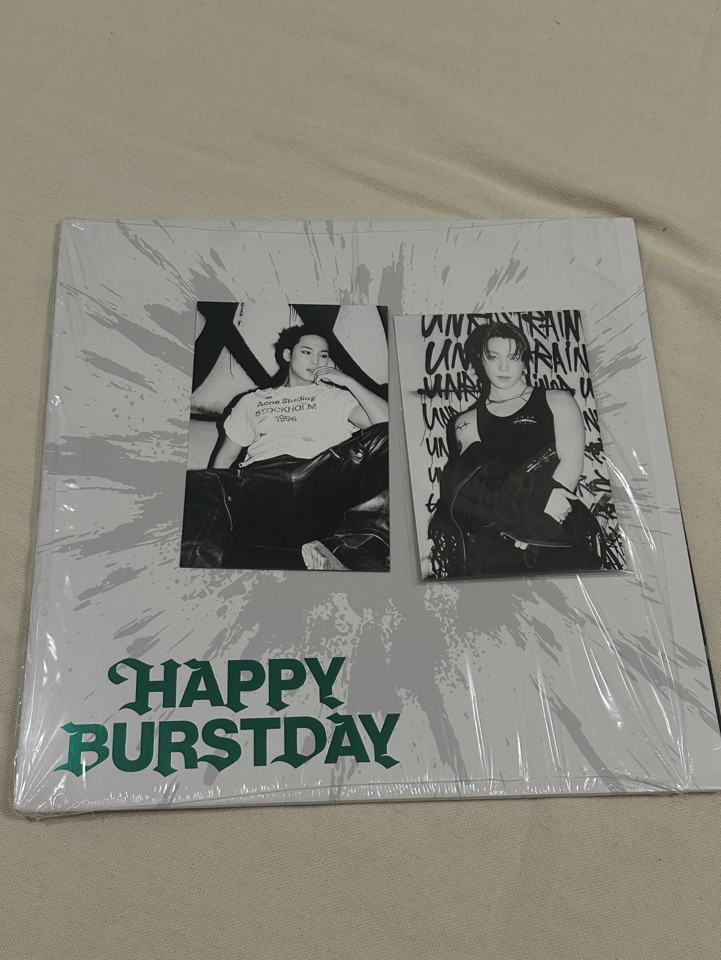 seventeen 正五黑膠固配+奎燦明信片