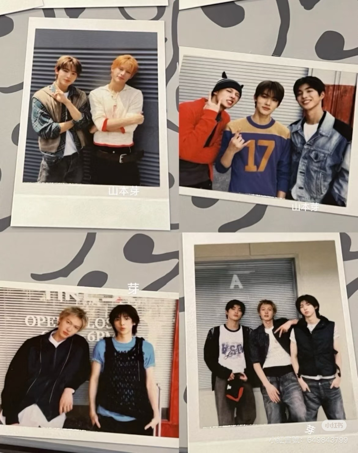 安乾鎬馬丁金主訓三人拍立得