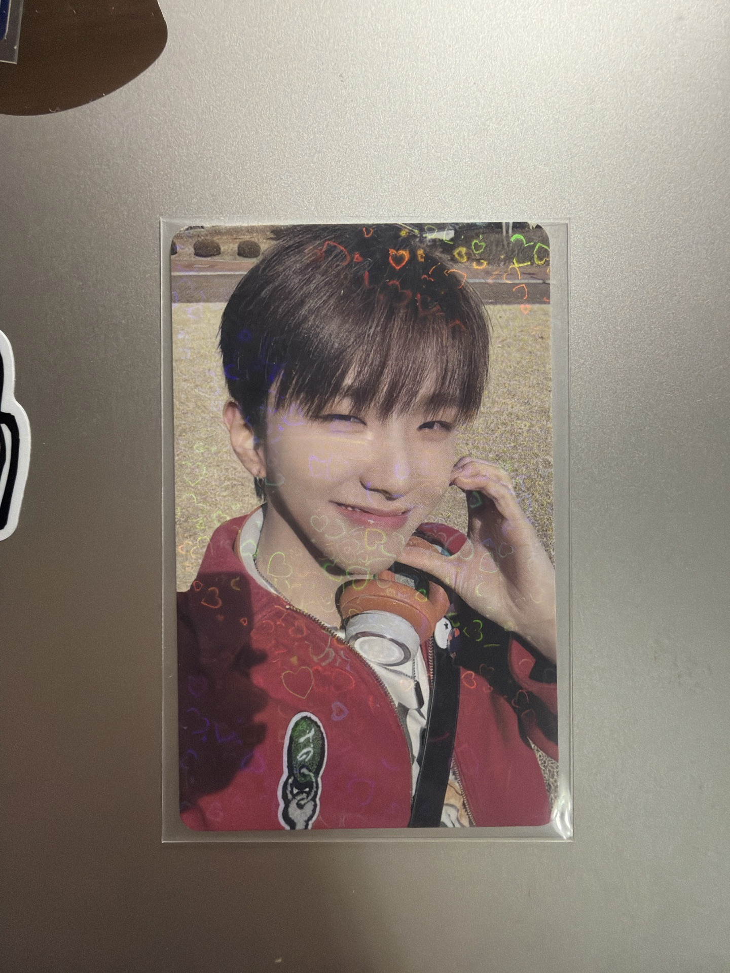 金雲鶴 愛心閃卡