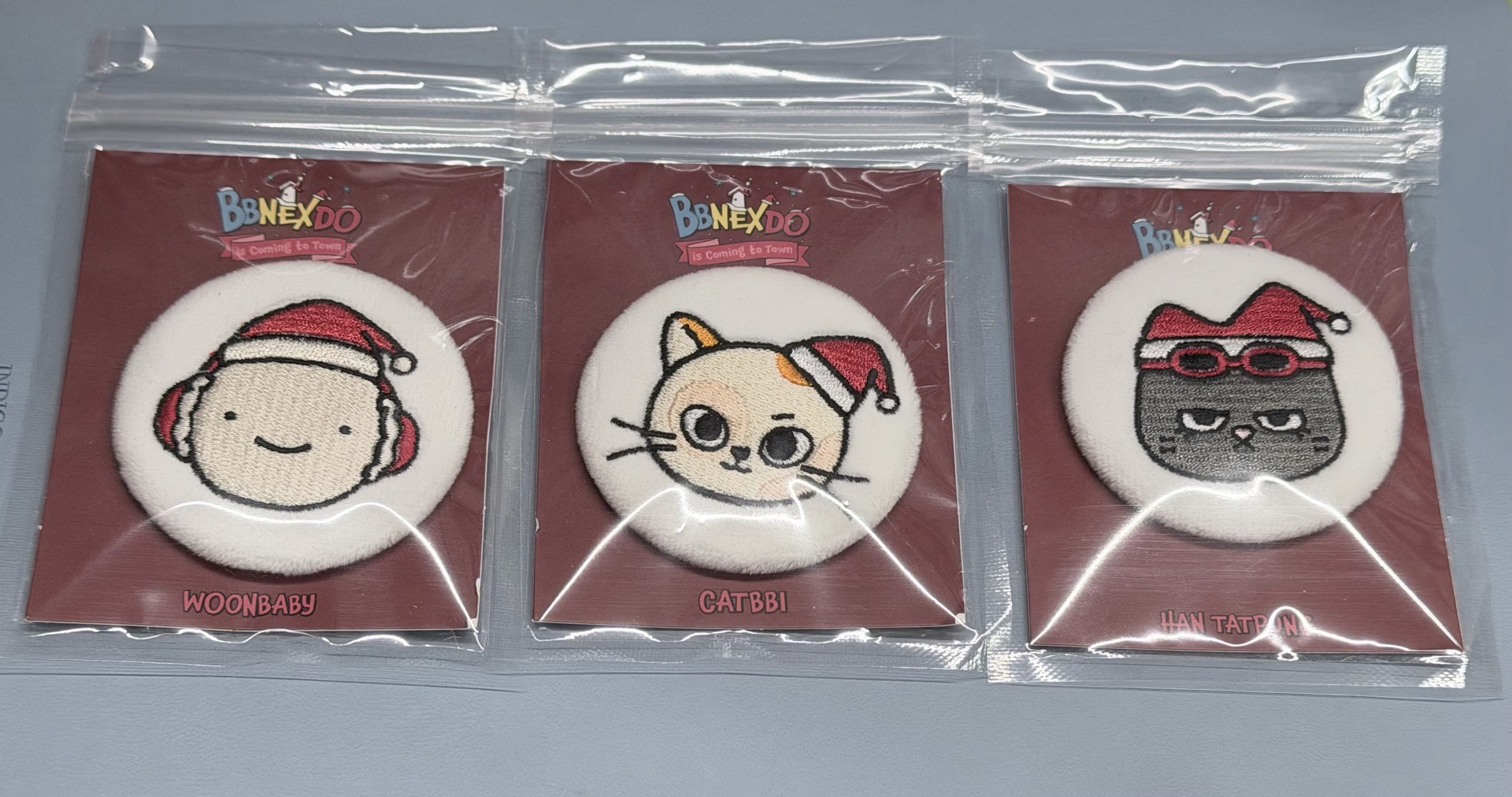 BBNEXDO 毛絨徽章