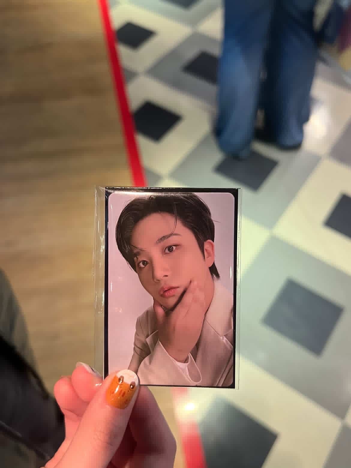 ateez vr 特典 小卡 鍾浩 