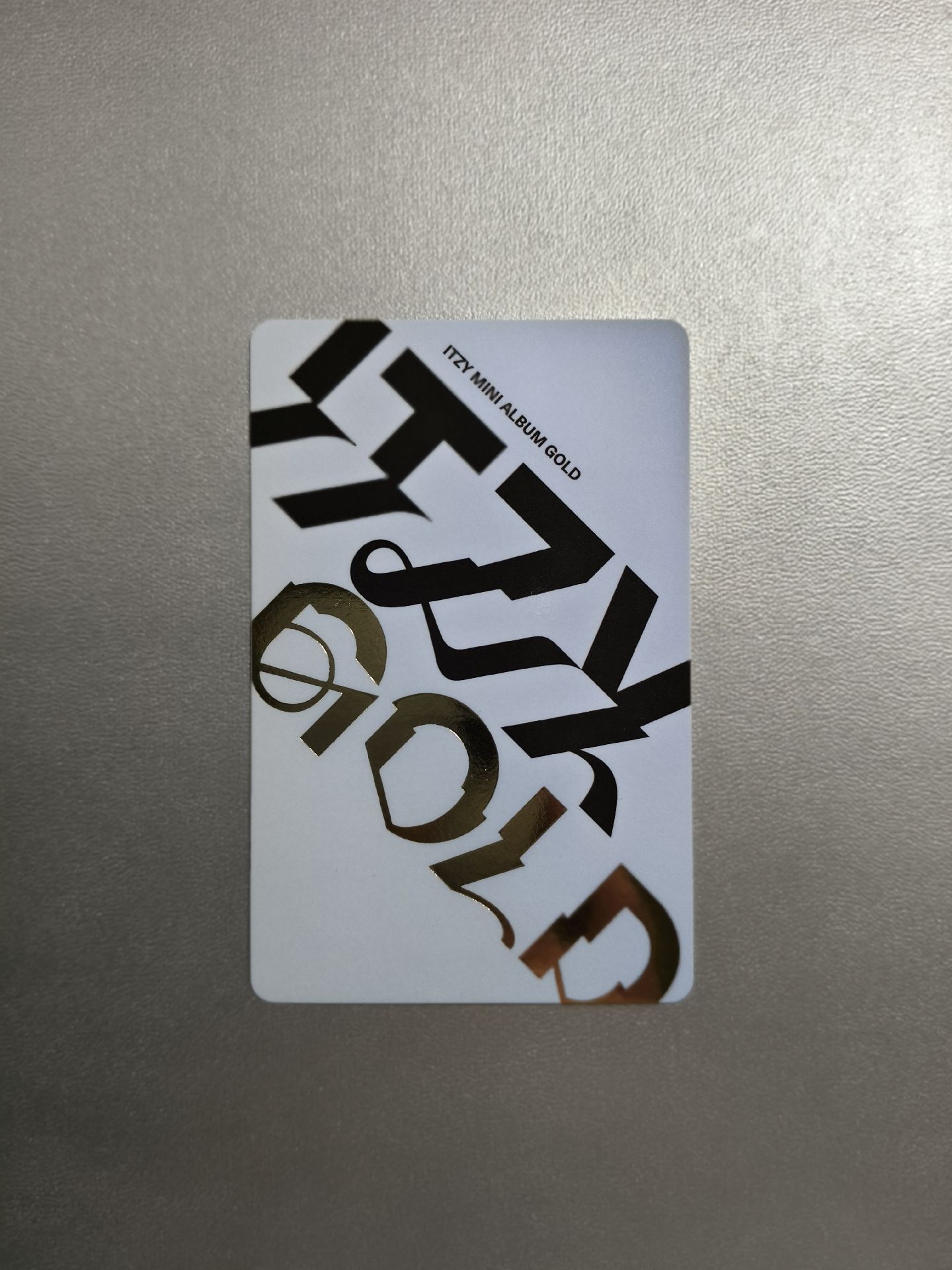 ITZY 留真&彩領 GOLD雙人卡