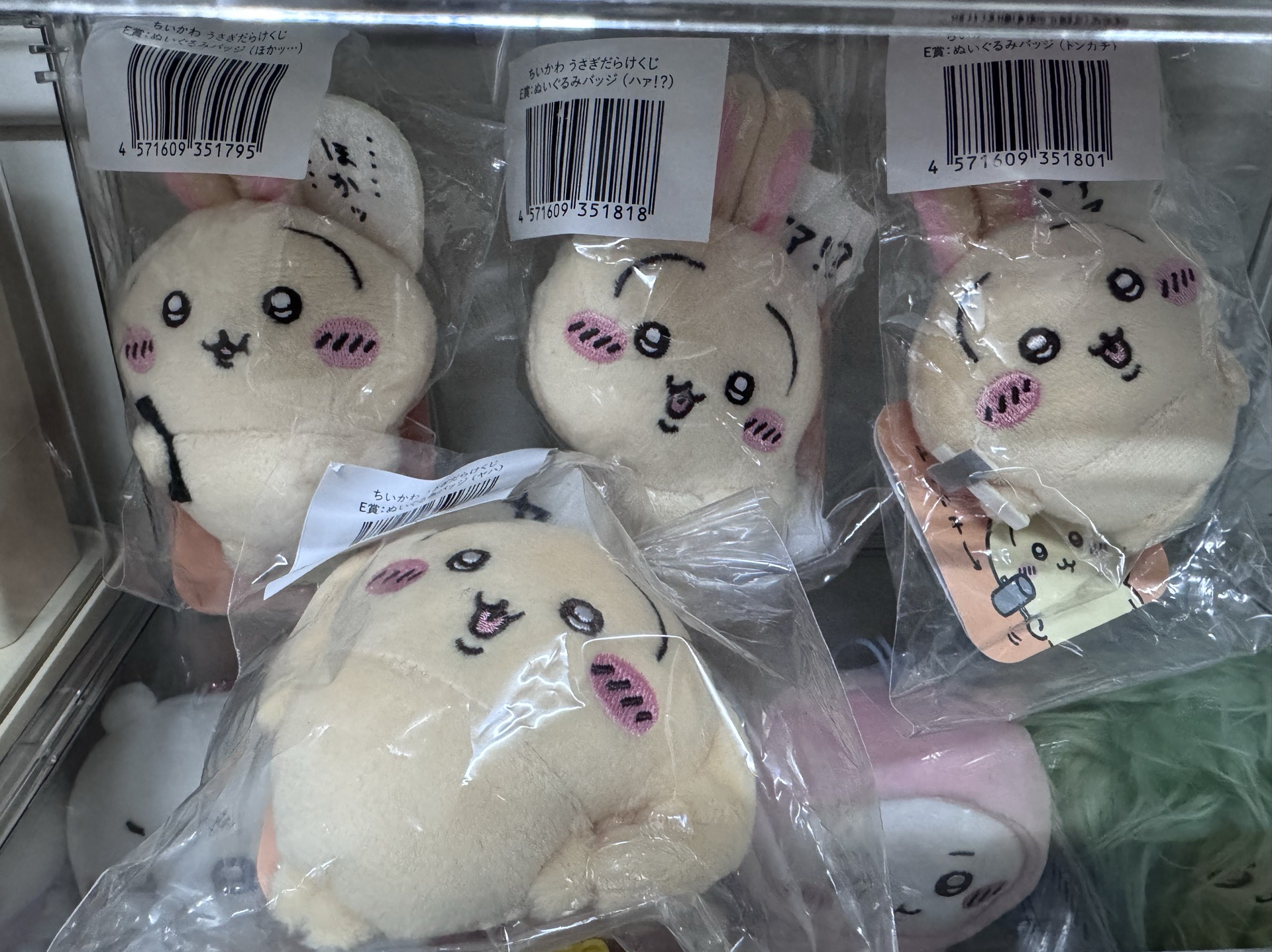 全新 兔兔一番賞別針