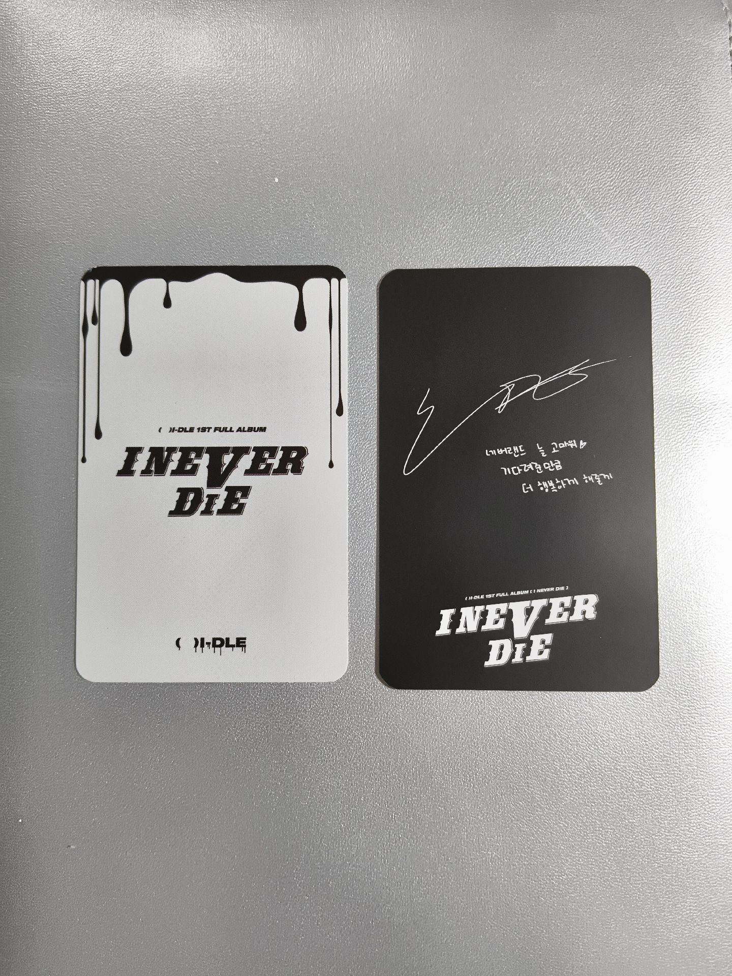 I-DLE SOYEON 正規一專卡+特典卡