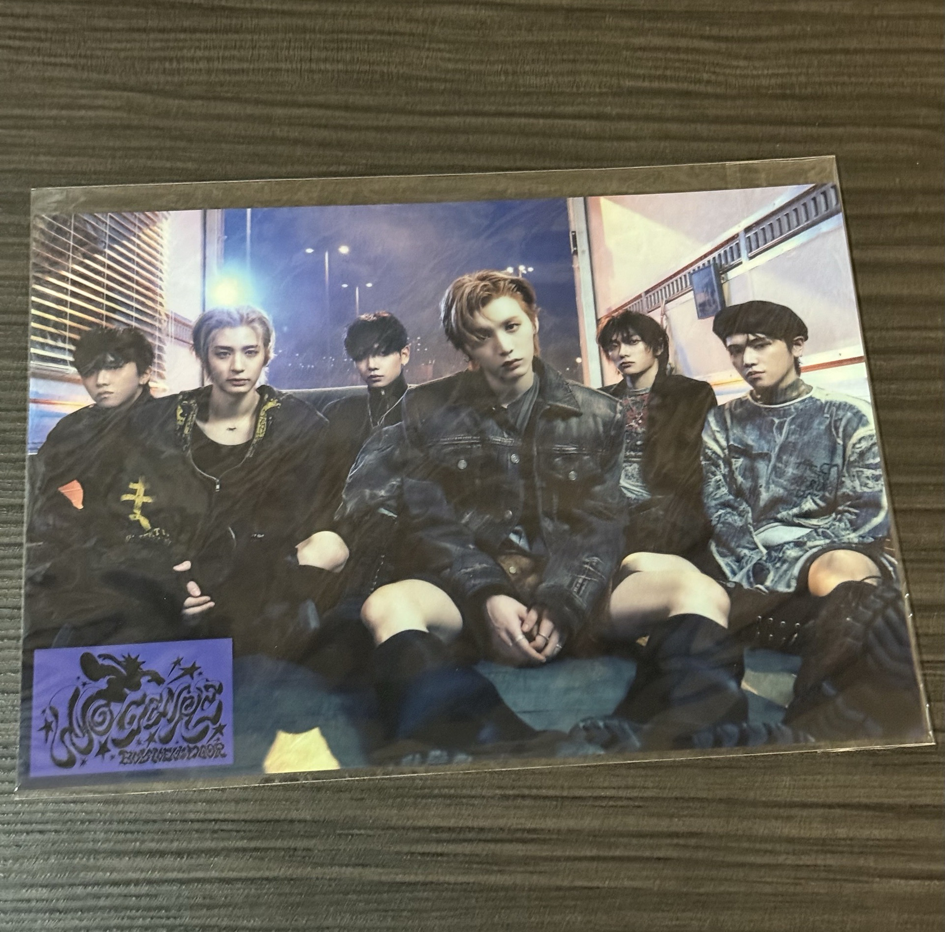 No Genre 日咖 特典 透明 海報 