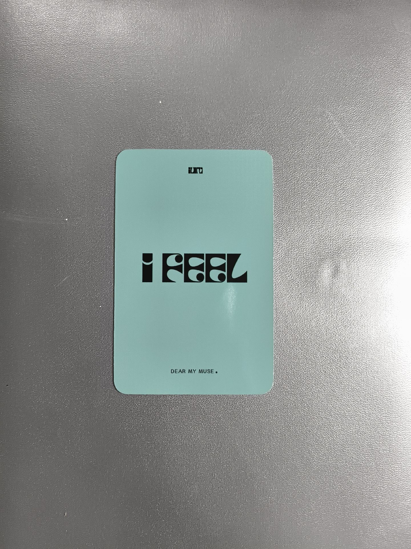 I-DLE YUQI I FEEL特典卡