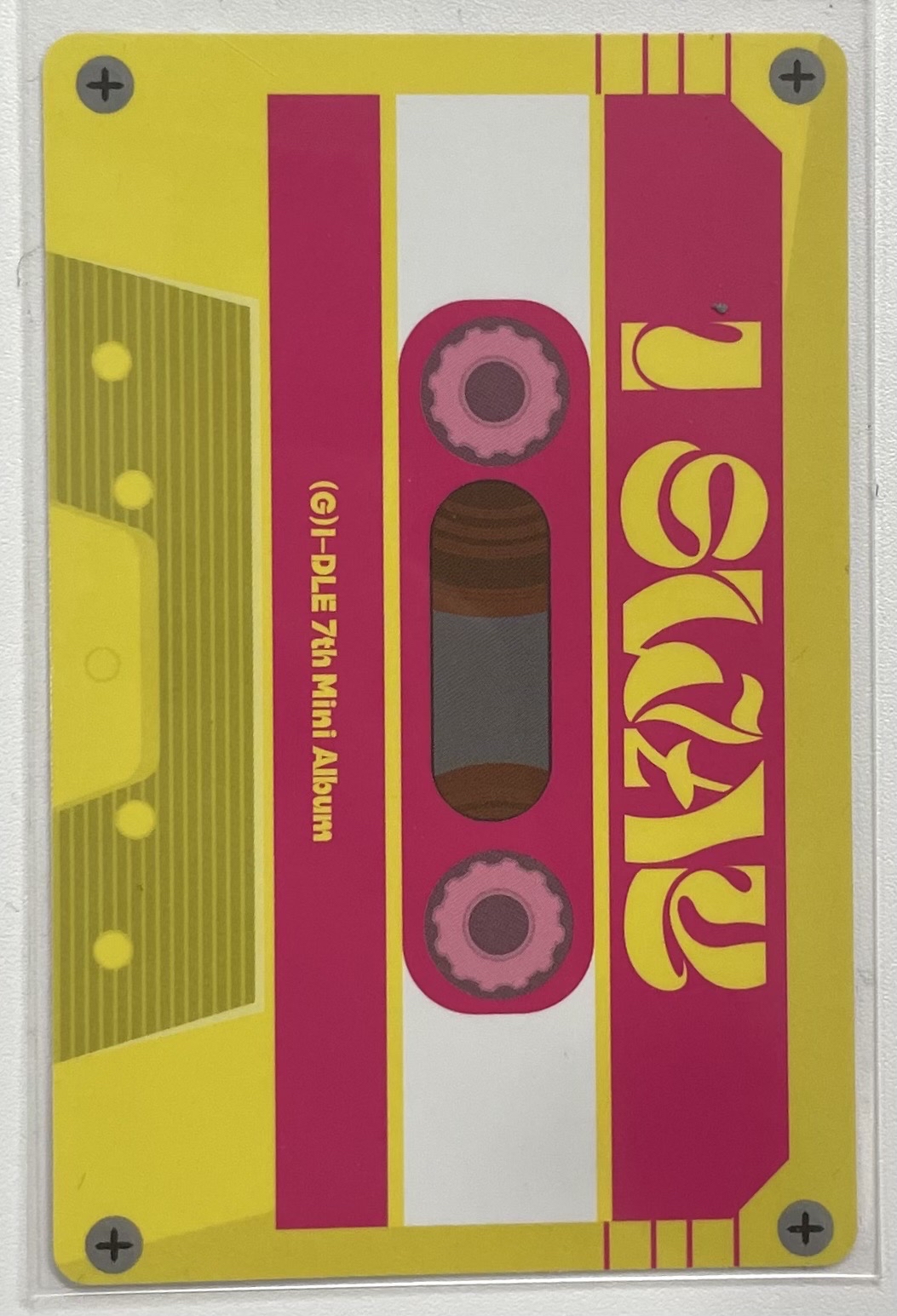 迷7 卡帶版專卡 娟