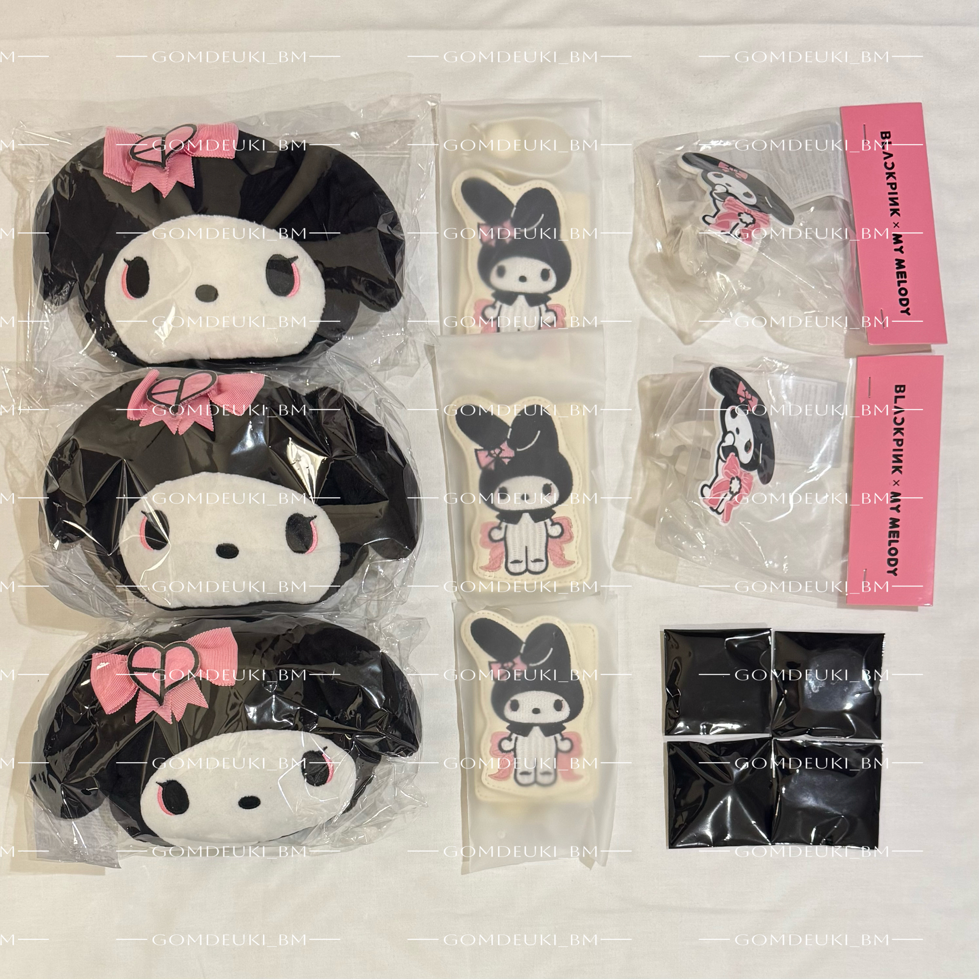 現貨 · BP美樂蒂周邊 臉型收納包、手燈裝飾圈、證件套、隨機吊飾未拆包