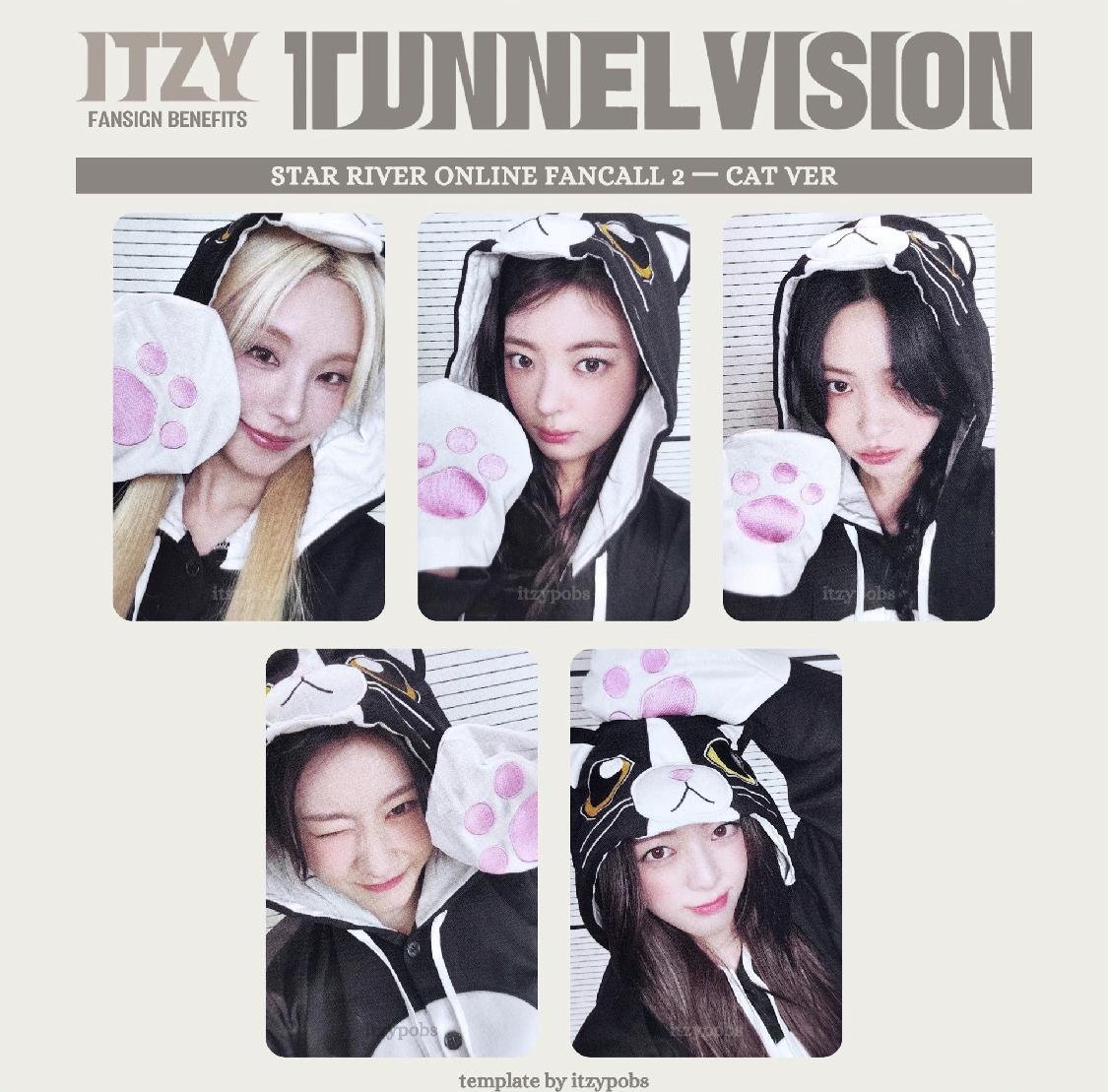 【現貨/可直接下單】ITZY TNVS 星河 2.0 小貓留