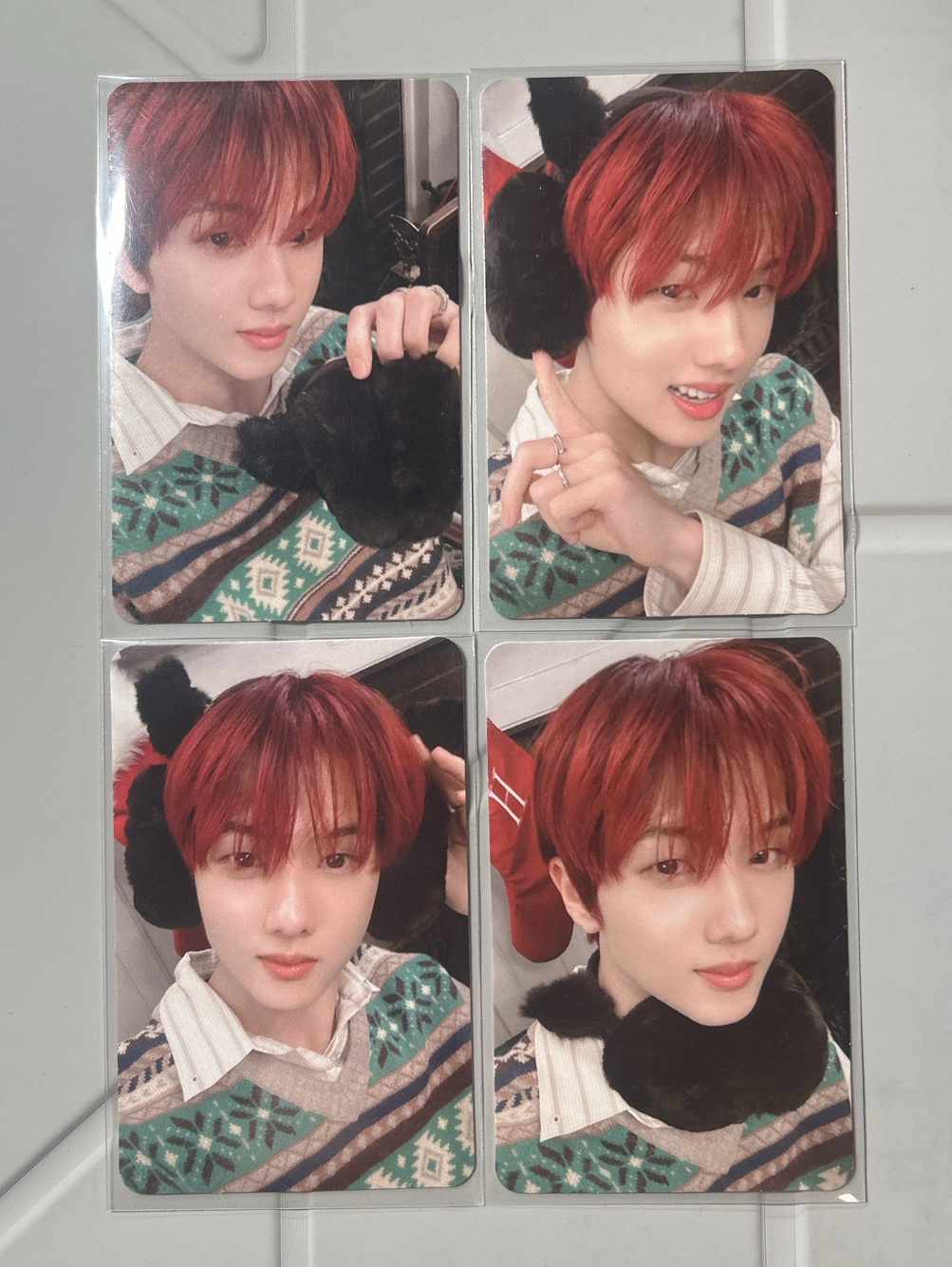 聖誕卡 朴志晟小卡