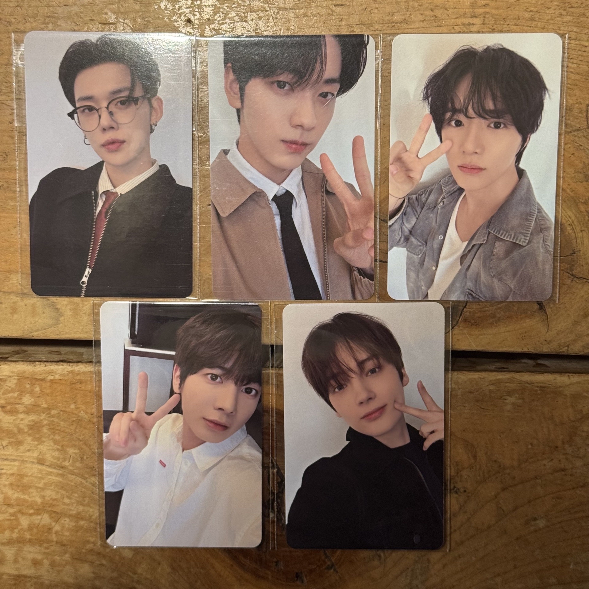 正四 wm2.0幸運卡 一套五張