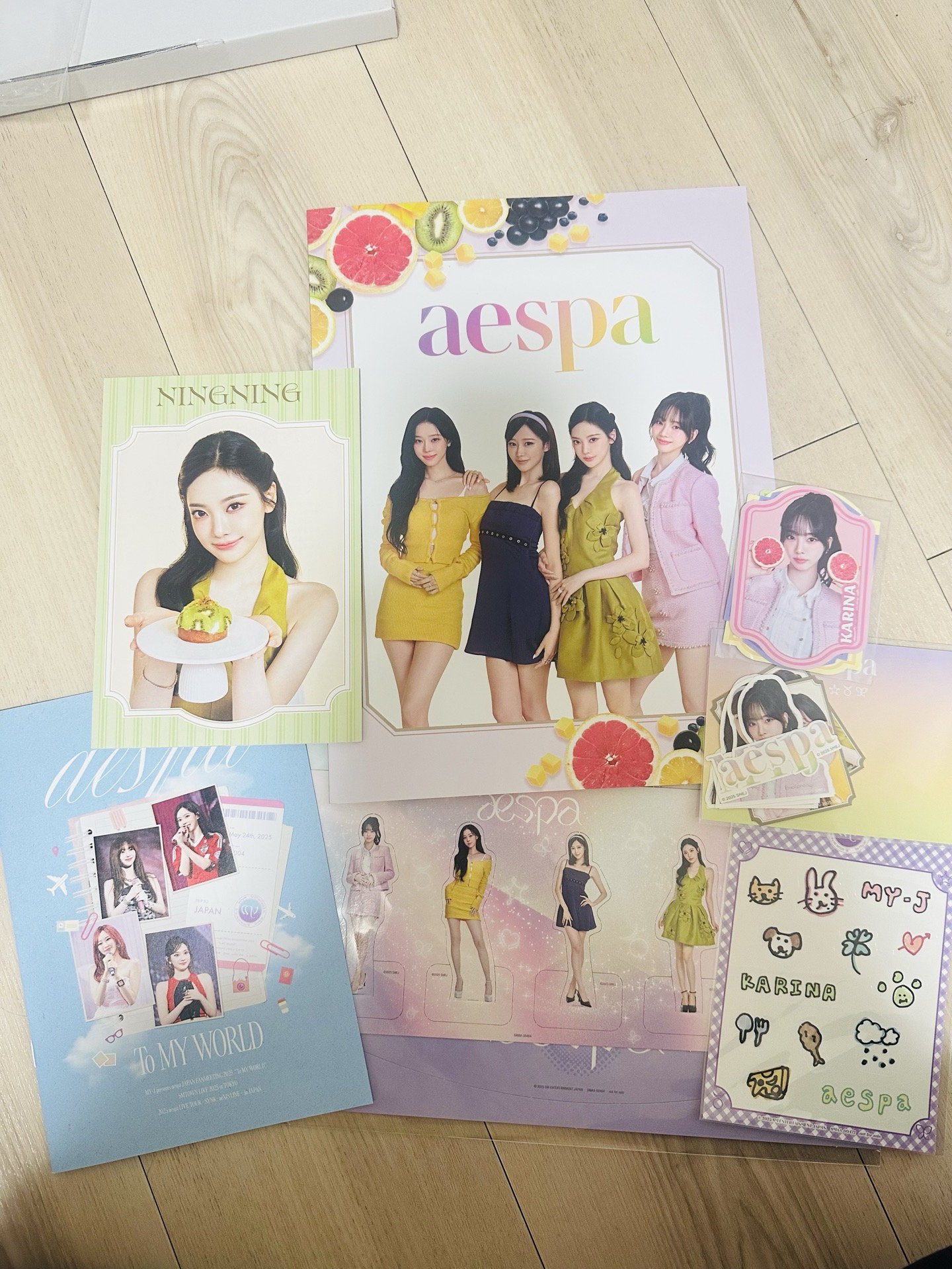 aespa日咖會員禮