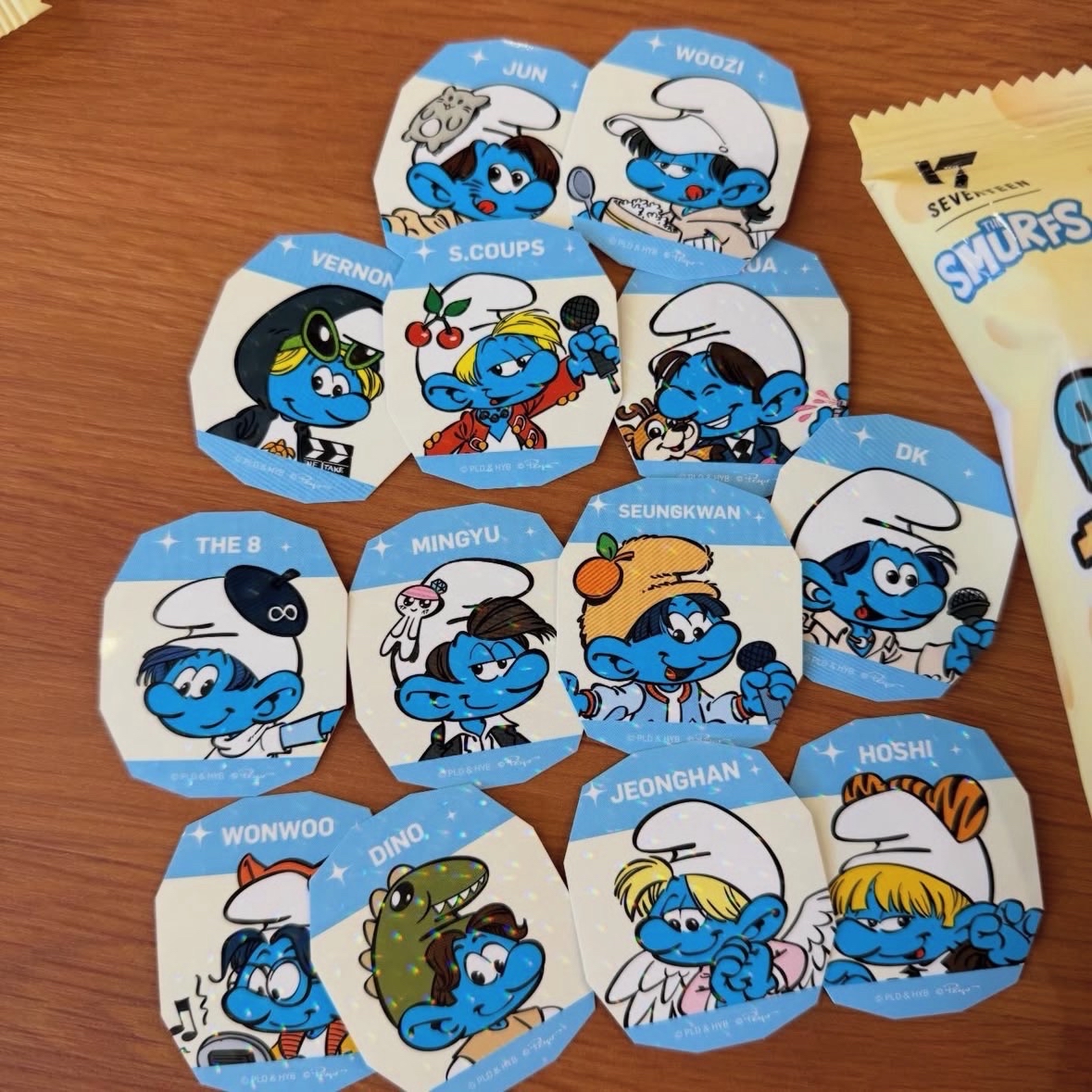 SEVENTEEN×藍色小精靈