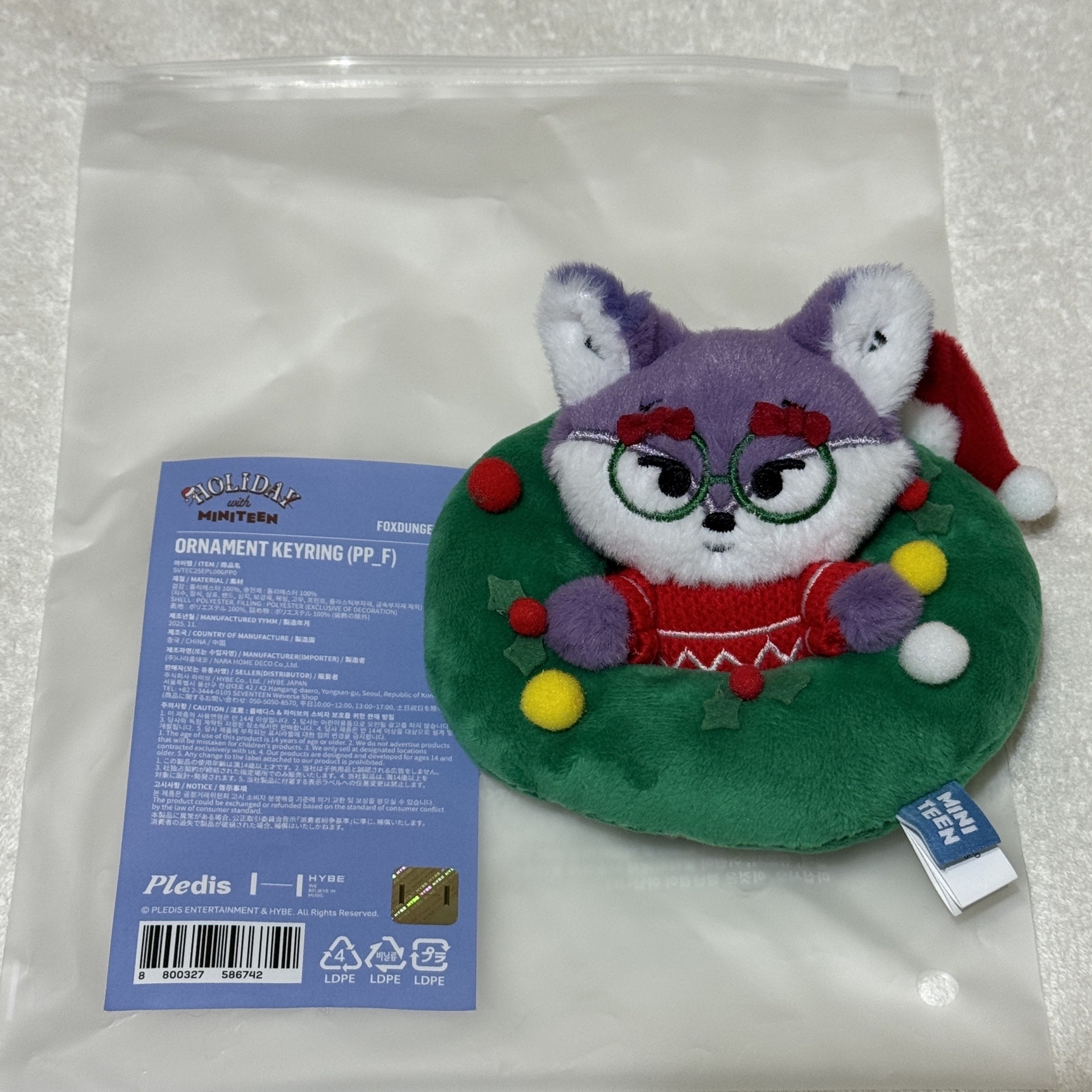 MINITEEN 聖誕花圈 漢 榮 圓 碩