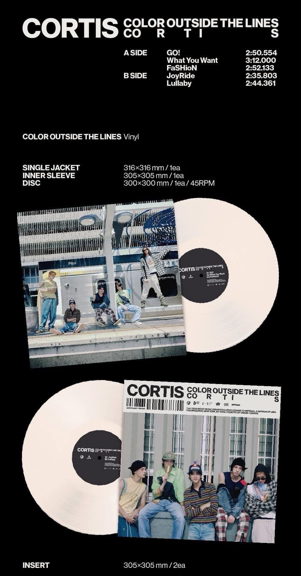 CORTIS 黑膠 全新現貨