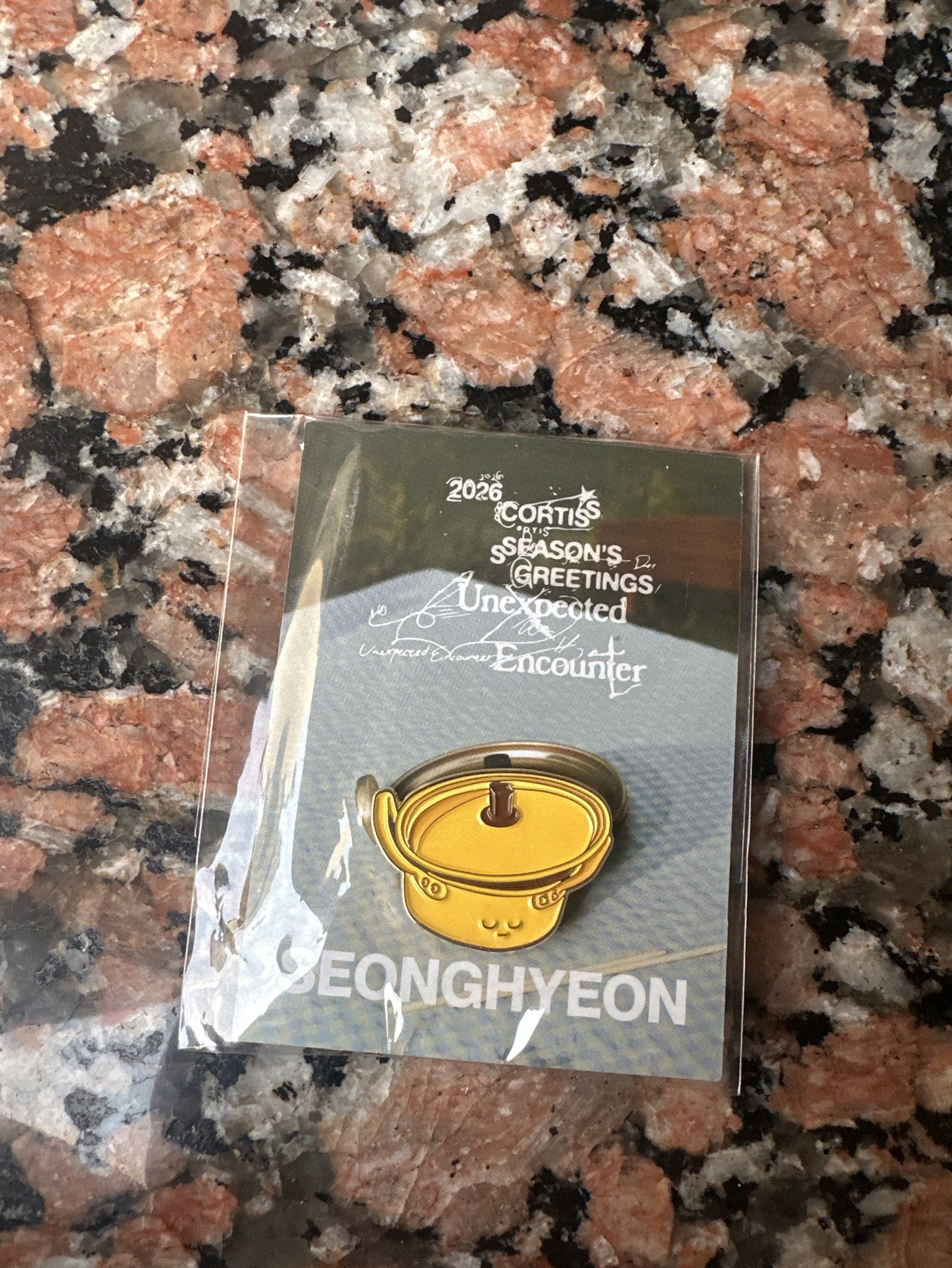 出首爾快閃店嚴成玹徽章