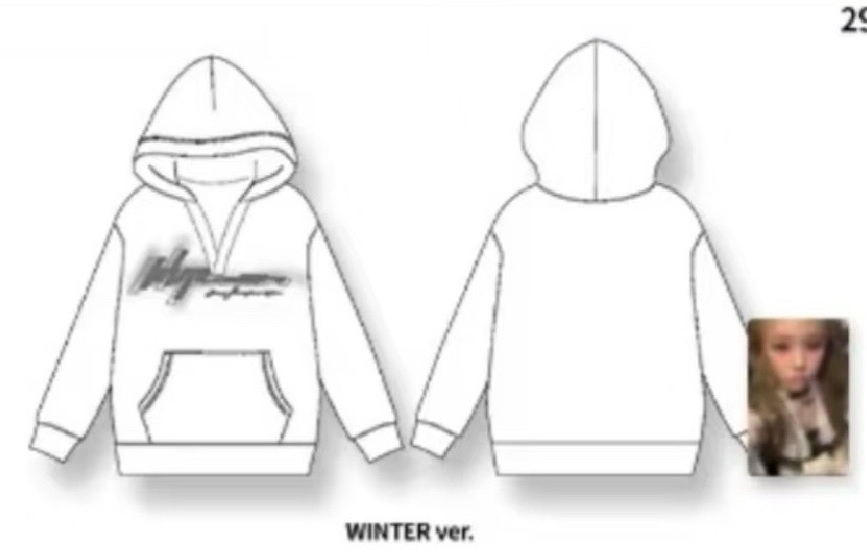 aespa上海快閃衛衣 無小卡