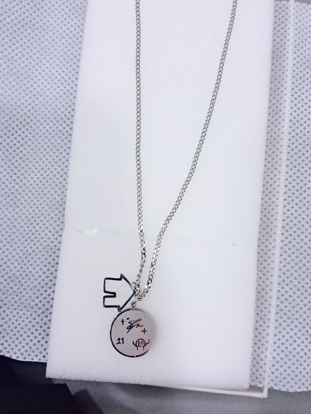 李涵一周年項鍊含卡