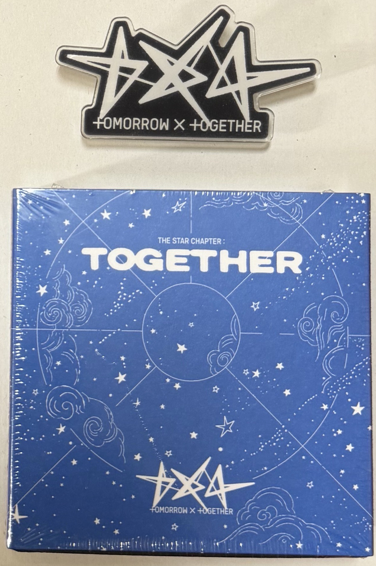 TXT 正規四 星星鑰匙圈專 全新未拆 附特典