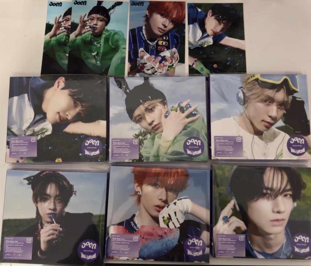 The Blue Sun THE SUN VER 專輯 單封 Solo Edition 