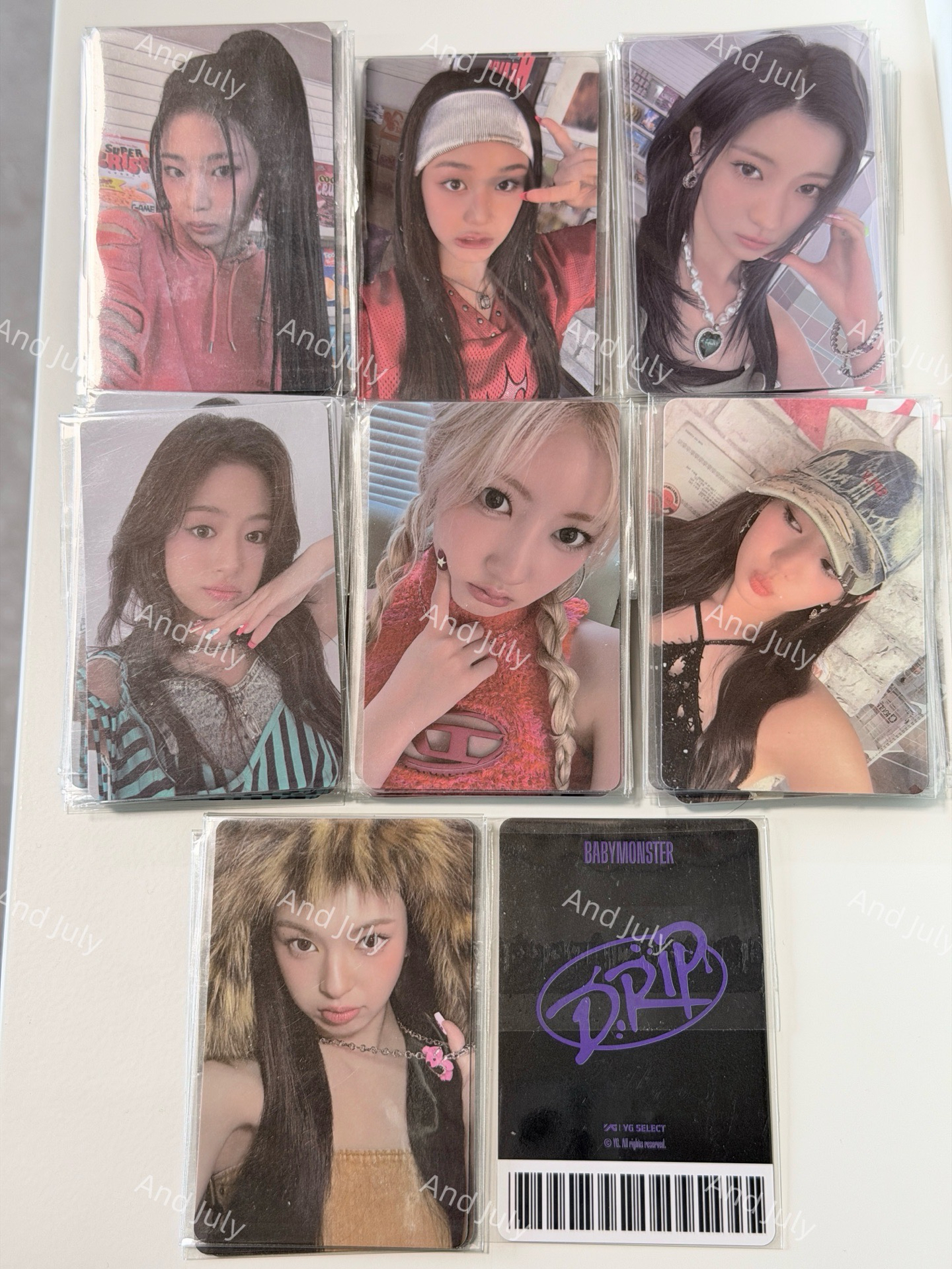 BABYMONSTER DRIP 快閃滿額 SET(7p)