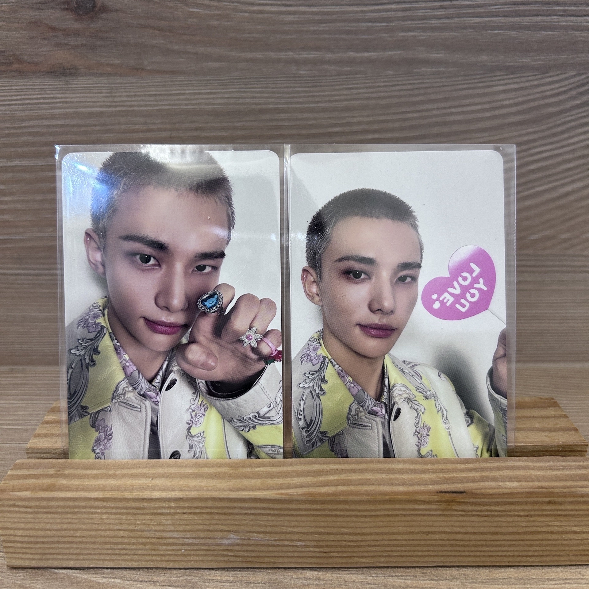 ｜STRAY KIDS｜🩵黃鉉辰Hyunjin — Hollow 專輯卡 FC盤 雙面卡