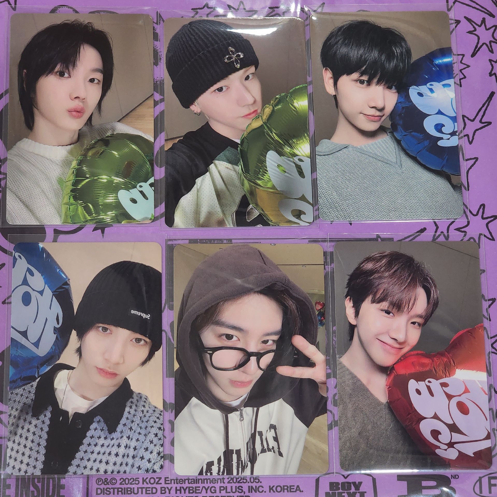 整套出 一直娛 yzy 氣球系列