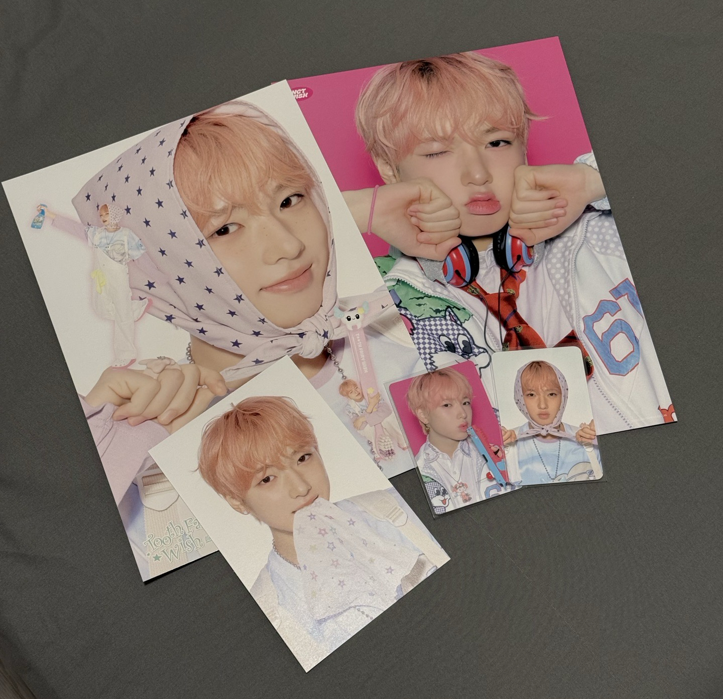 NCT WISH年曆配置 海報、小卡、徽章