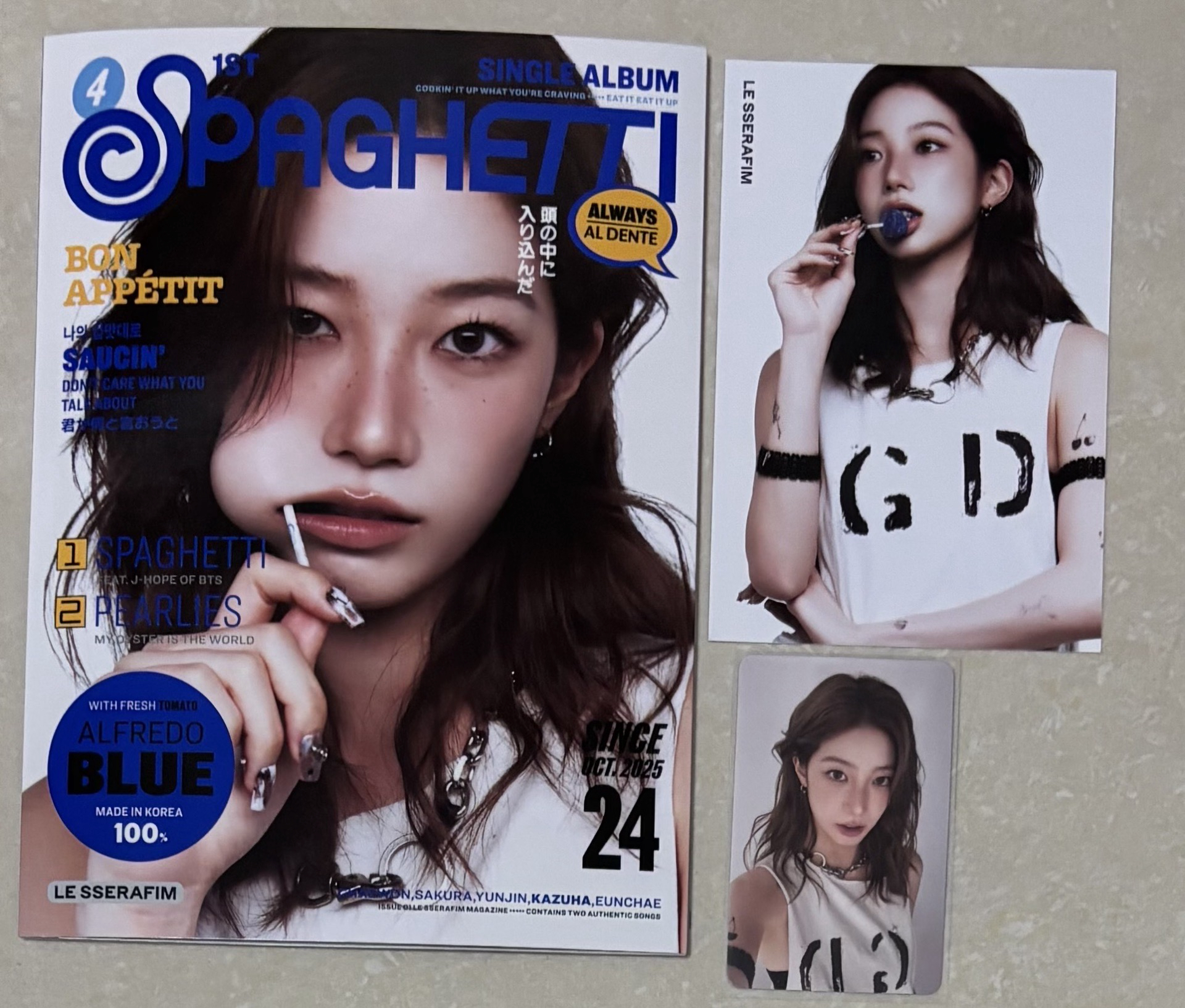 lesserafim 熾 antifragile spaghetti 全專 金采源 小櫻花 許允真 中村一葉 洪恩採