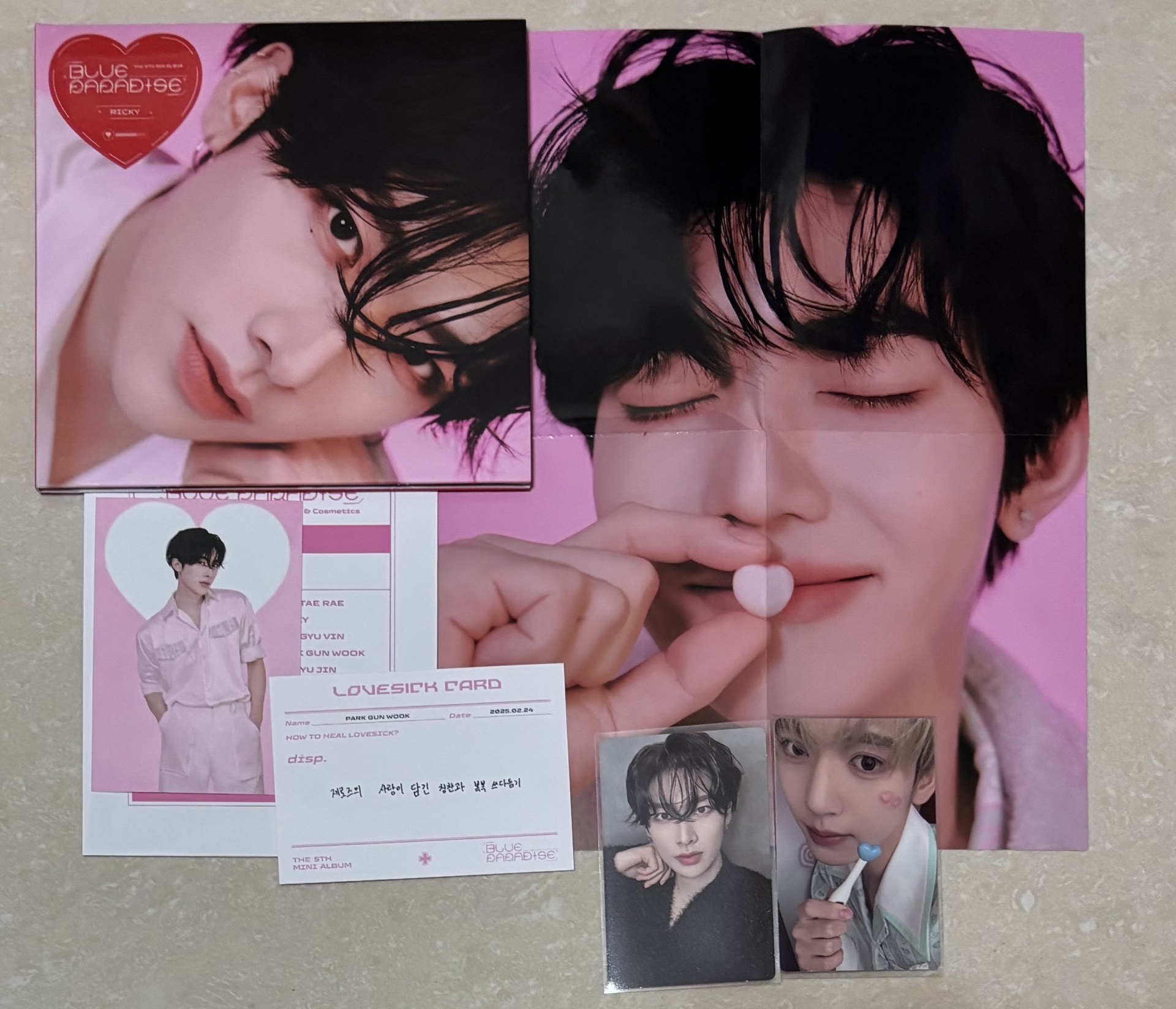 Zerobaseone 已拆全專 單封 普版 zerose版 簽售卡 特典卡