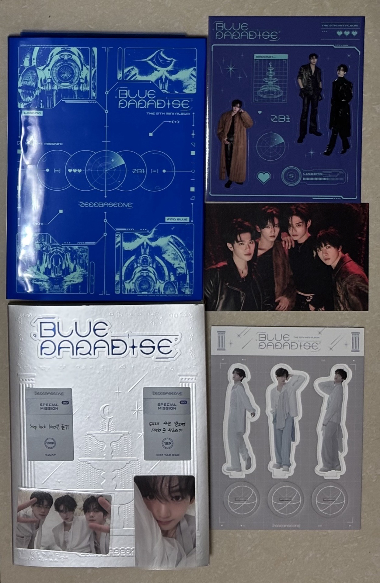 Zerobaseone 已拆全專 單封 普版 zerose版 簽售卡 特典卡