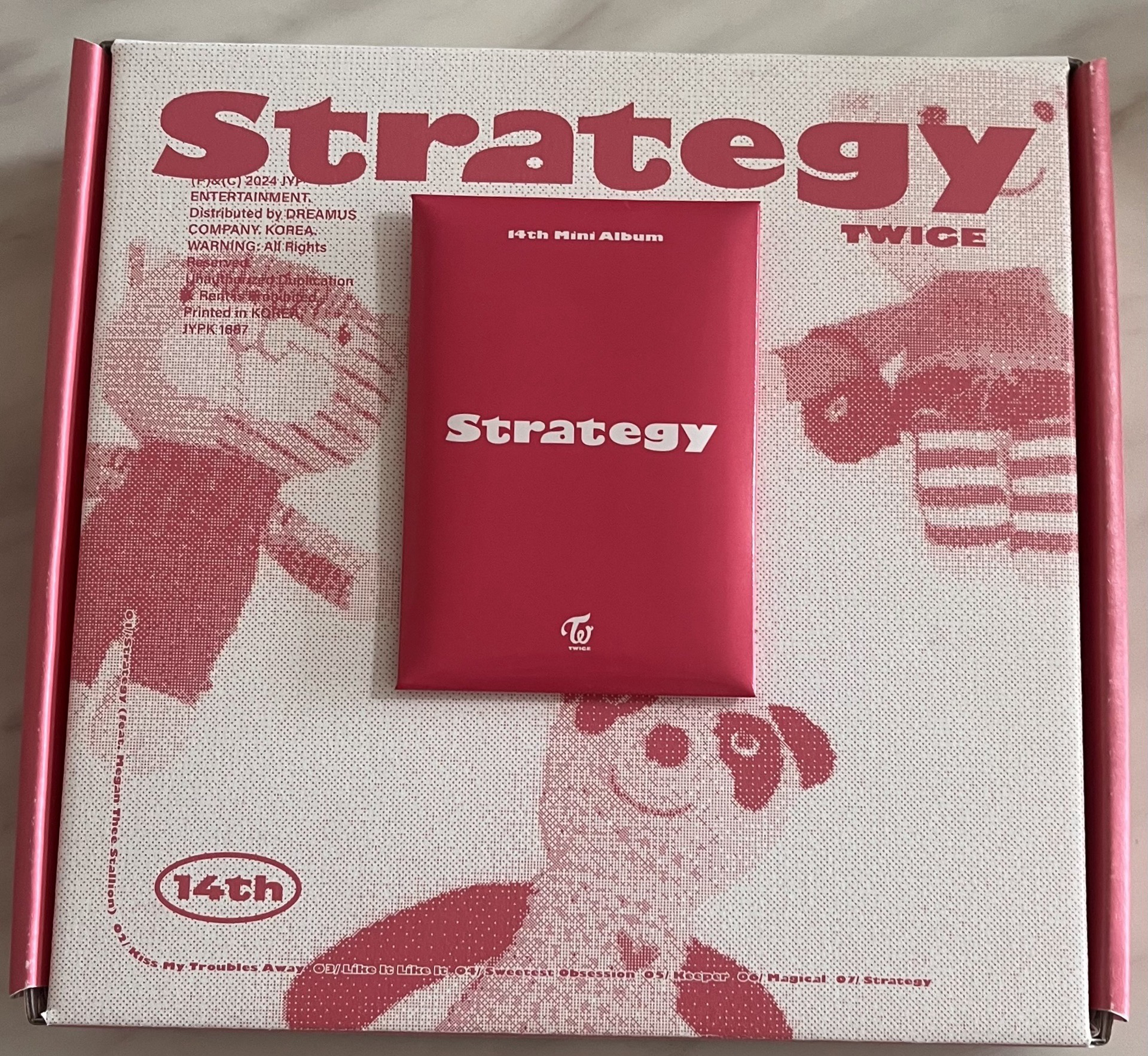 TWICE Strategy空專+預購禮