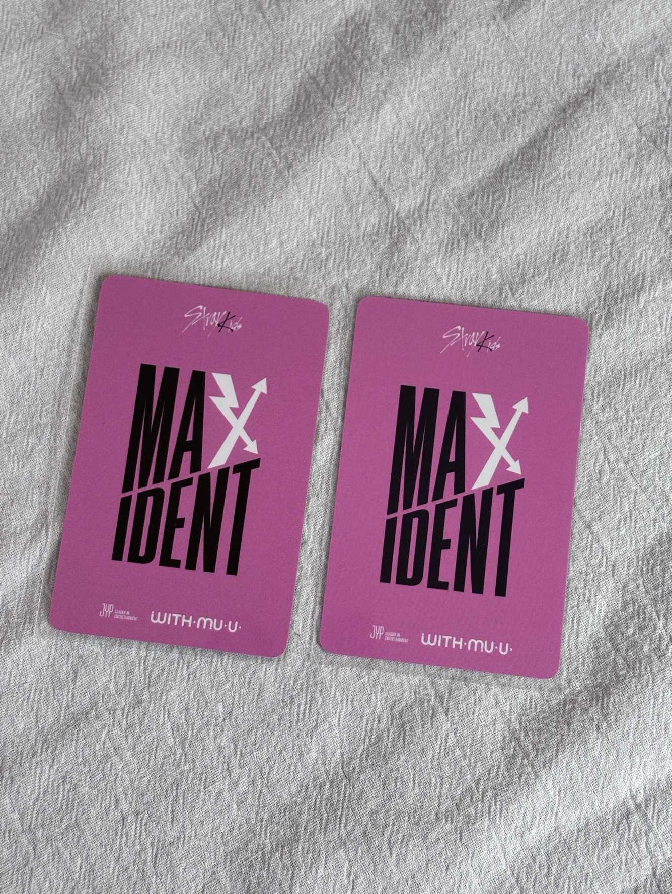 ［Stray Kids] 旻玟 MAXIDENT wm 特典卡 