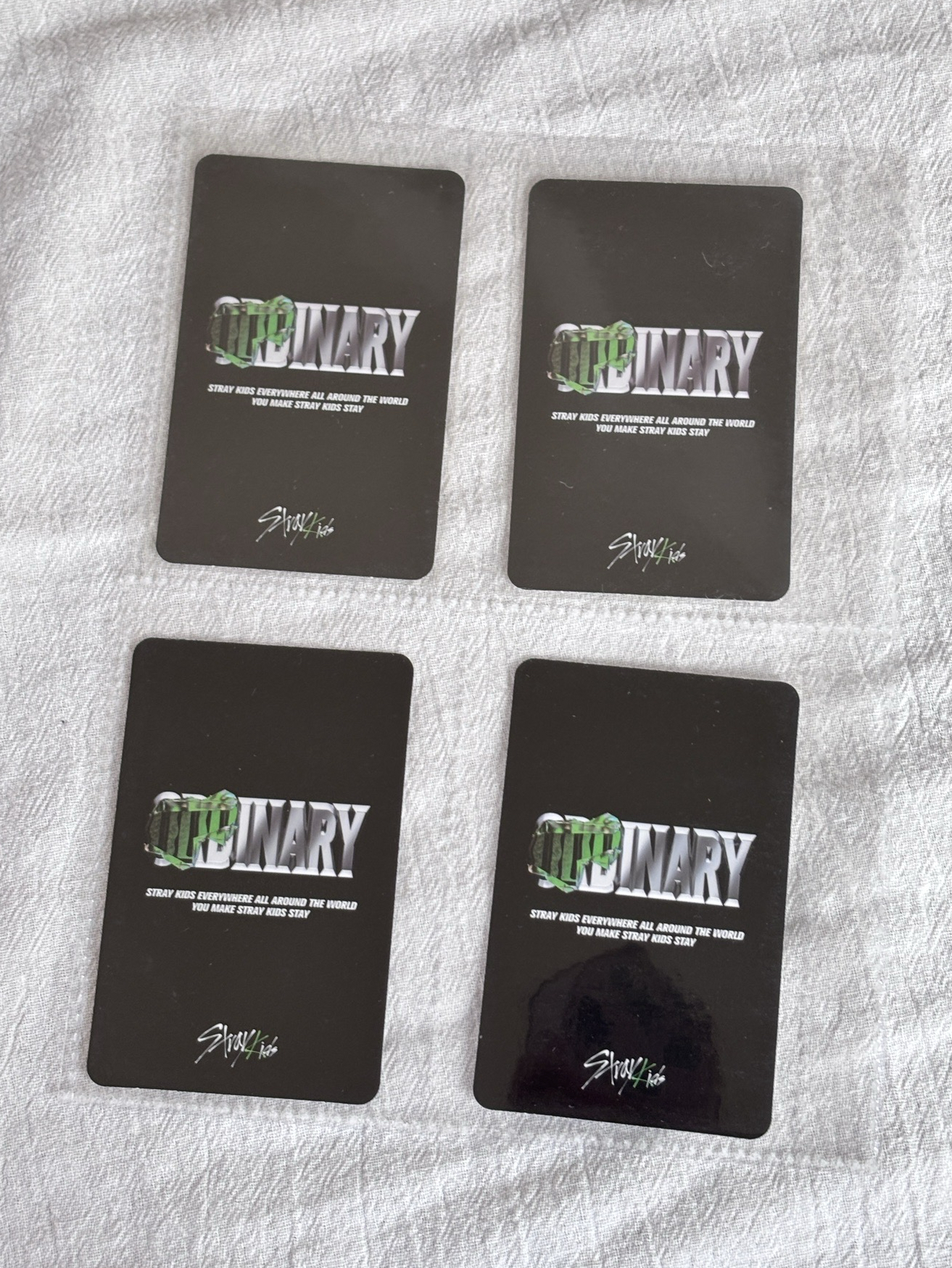 ［Stray Kids] 旻辰菲玟 ODDINARY 新那拉 特典卡 