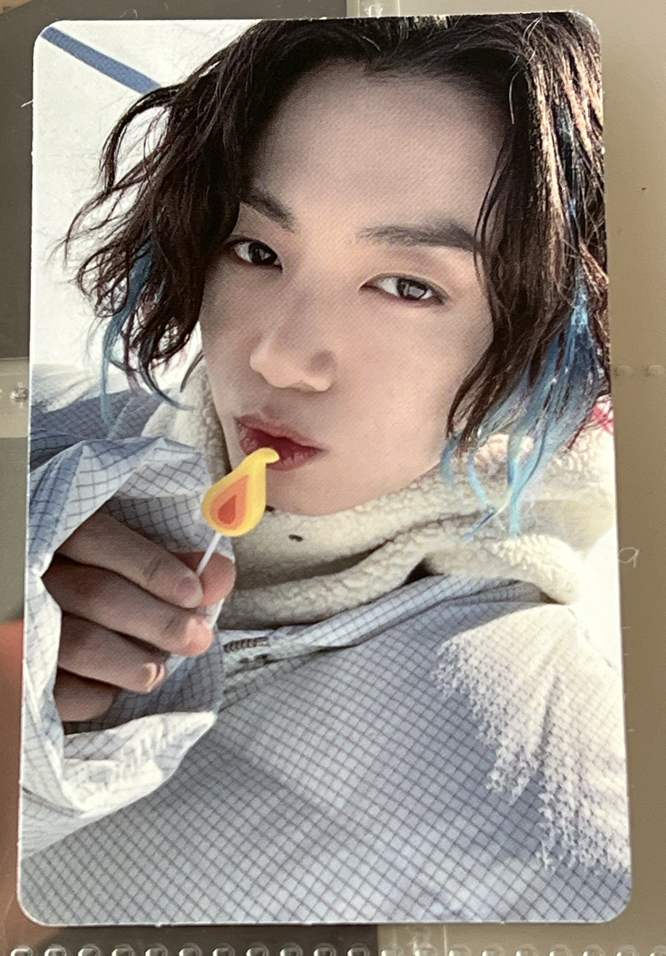 BTS 田柾國 2021冬寫雙面小卡