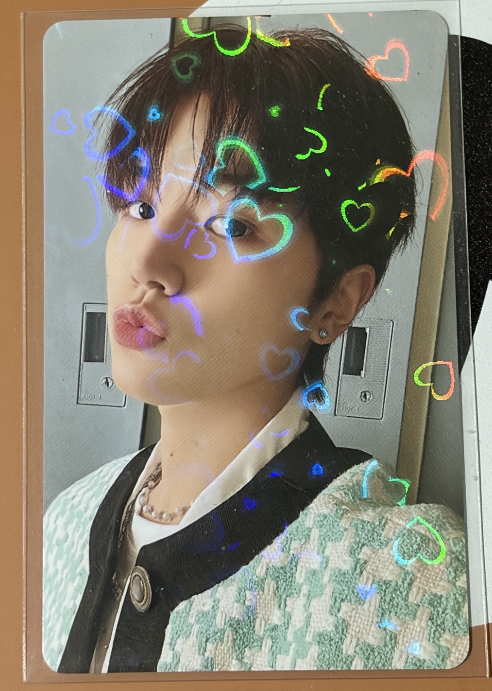 WHY.. 日咖 單封 特典卡 愛心閃 2