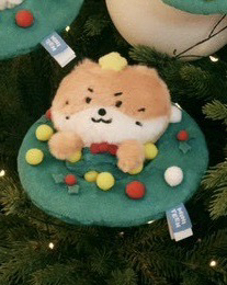 聖誕花圈燦+站娃