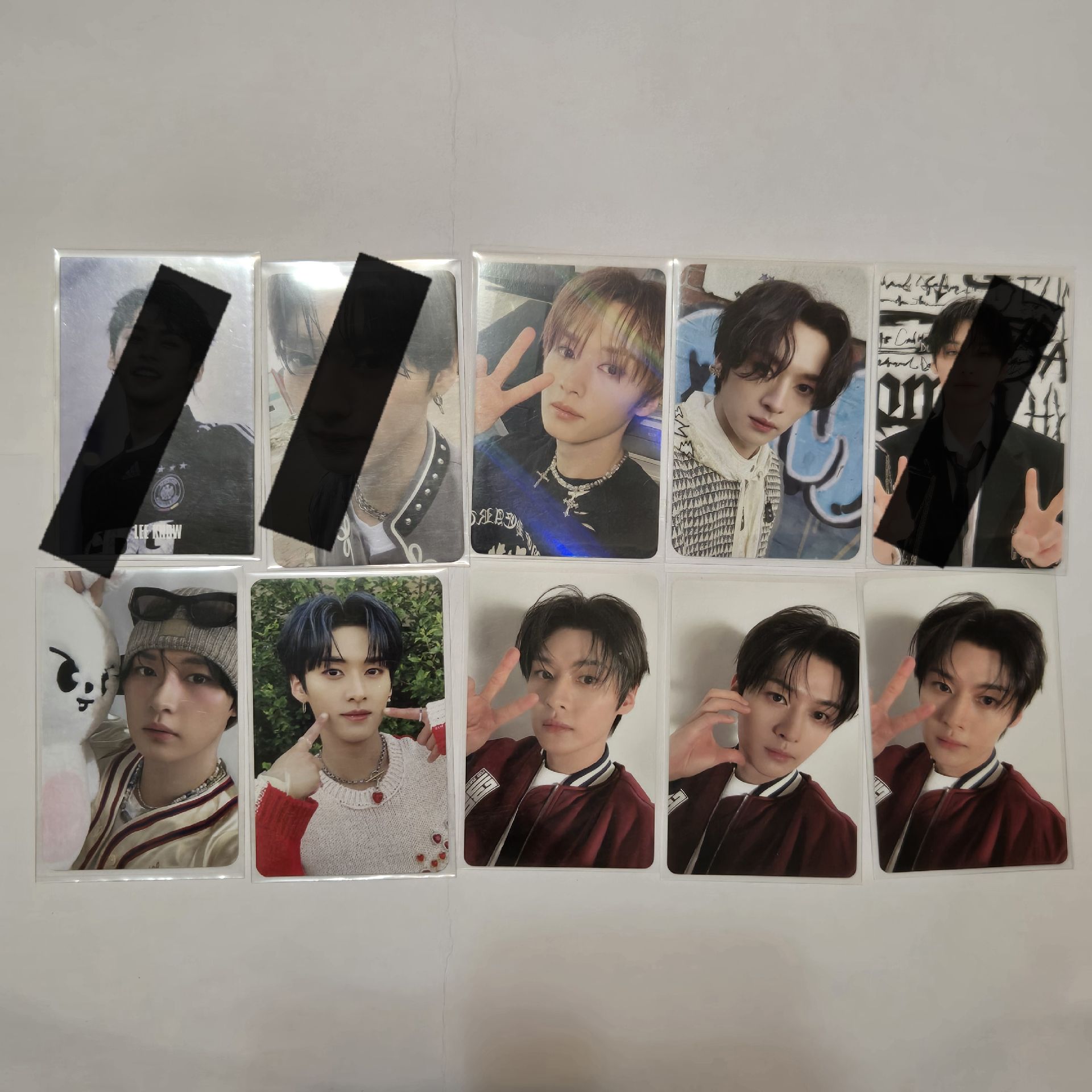 Straykids 旻小盤（7卡+小背包+徽章+皺皺人吊飾）