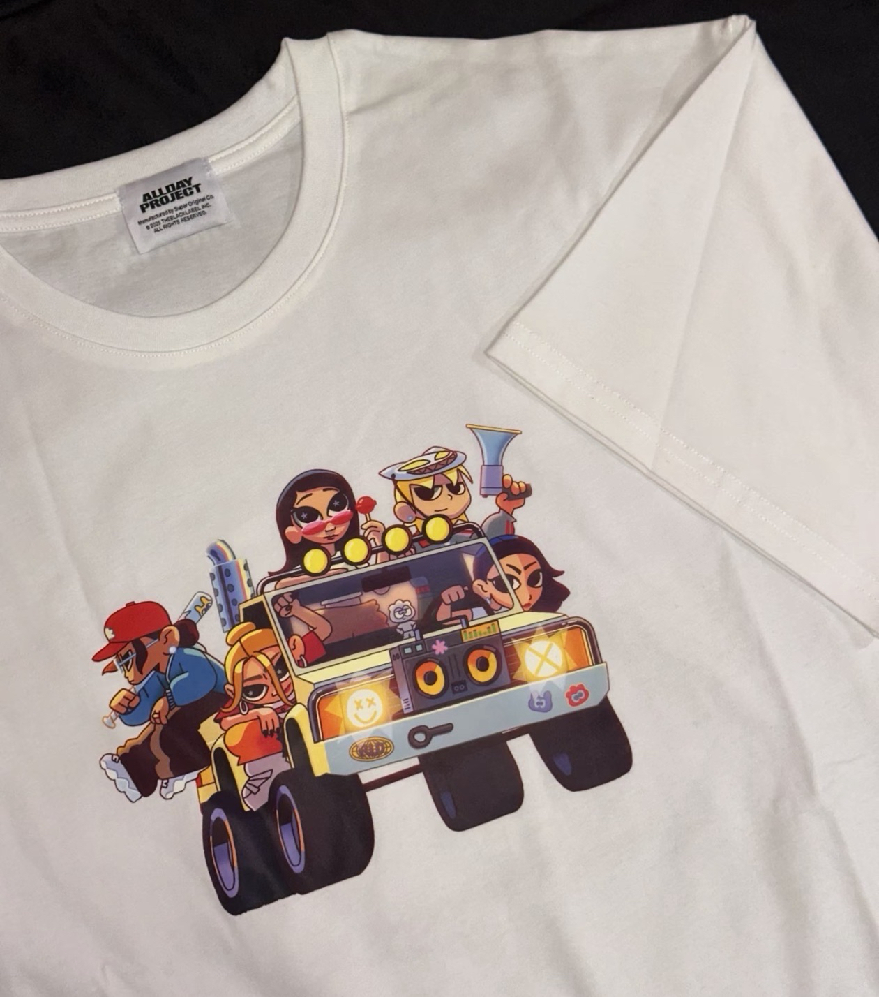 迷一快閃 卡通 T恤 無小卡