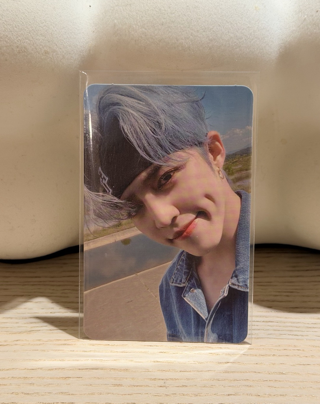 SEVENTEEN 💎MINI7 特典卡 藍髮髮帶哲